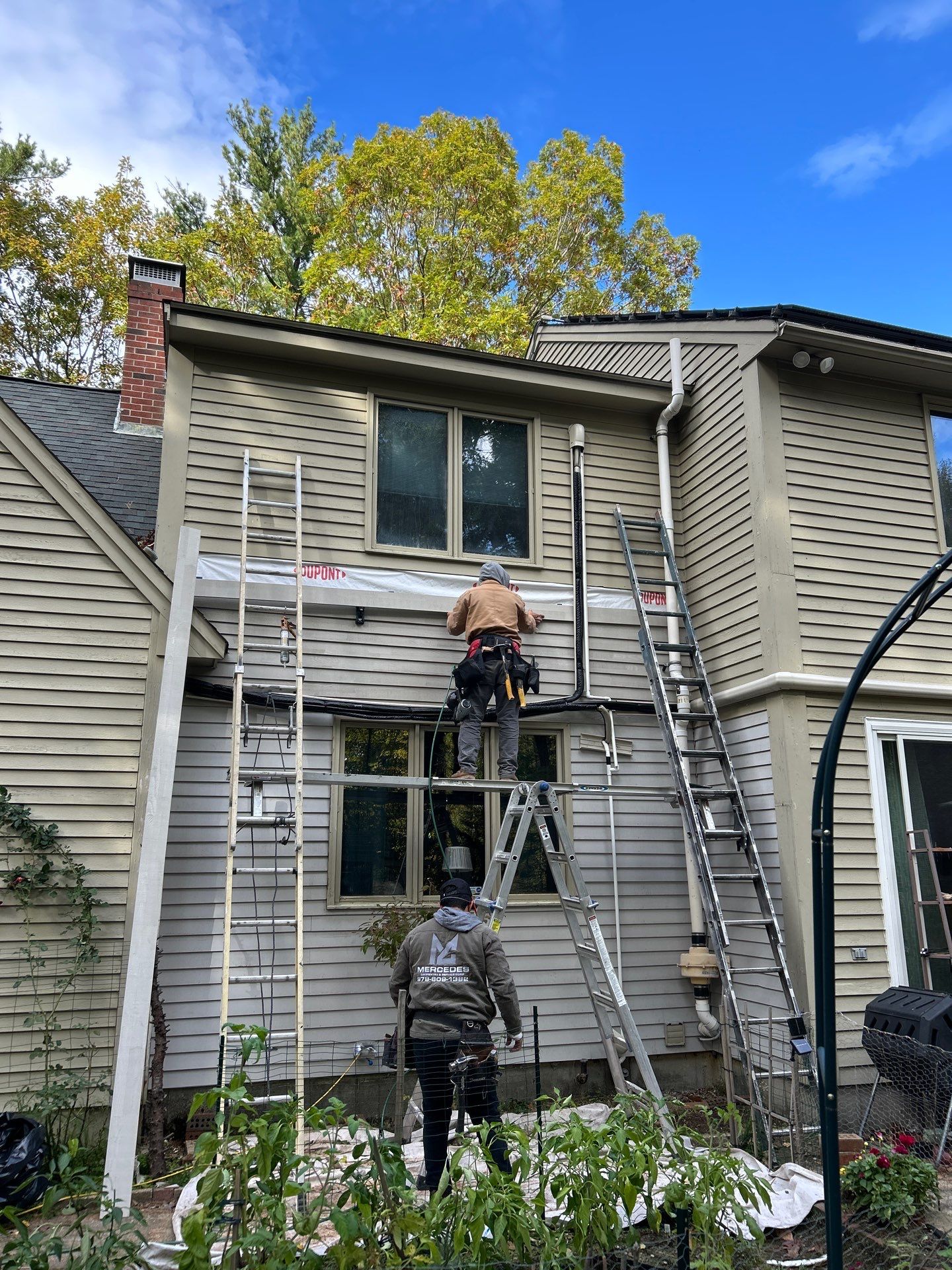 Wood Clapboard Siding Restoration | Pepperell, MA by Mighty Dog Roofing of Greater Middlesex County