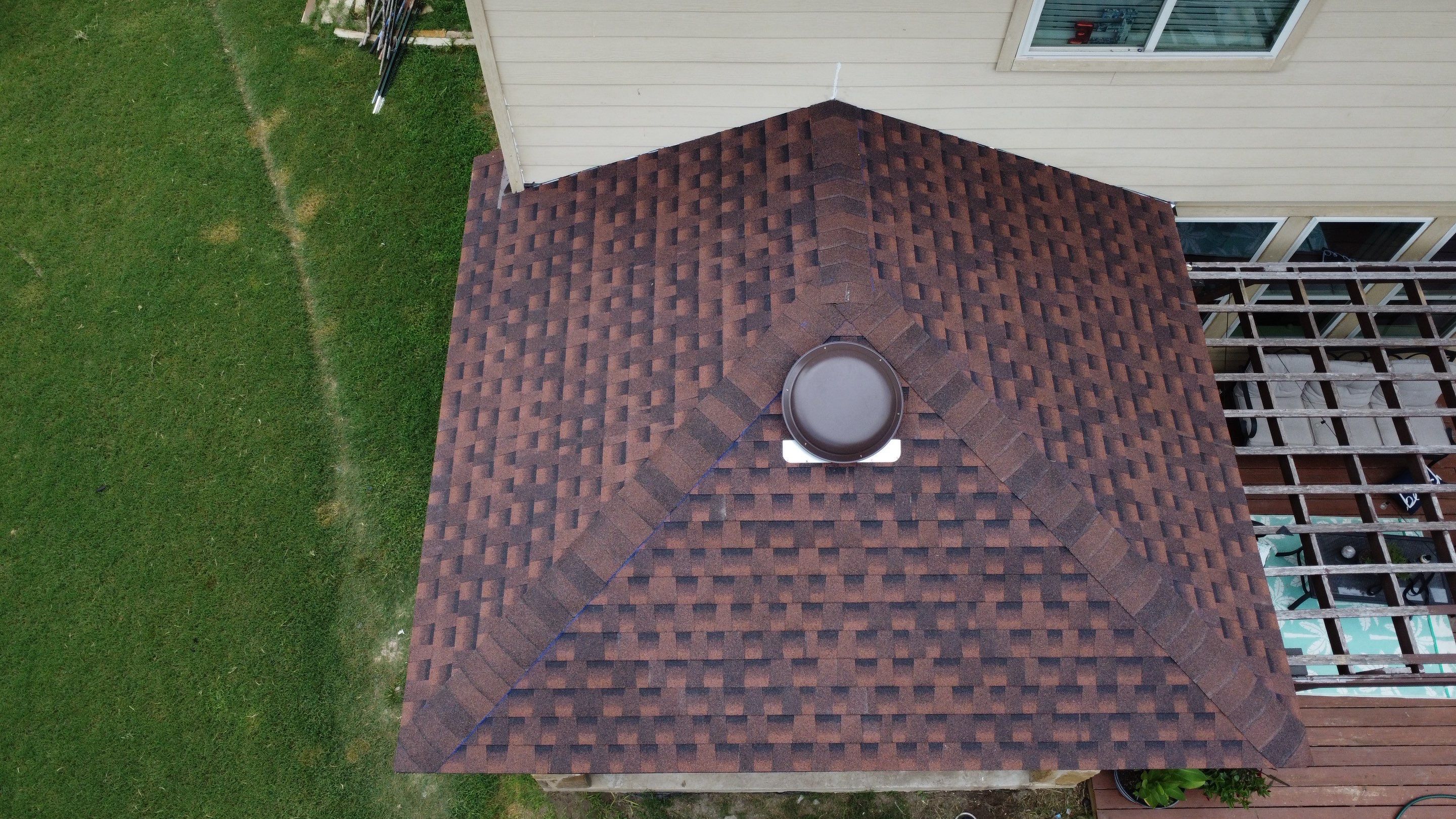 Reroof project in Harker Heightse by ROAM Roof & Solar