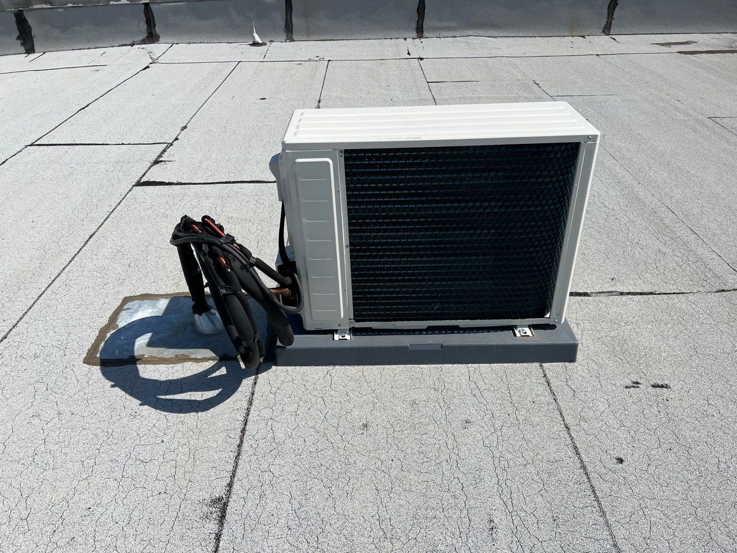 Spray foam and coatings using Conklin Benchmark/PUMA XL coatings and spray foam by Straight Edge Roofing Inc