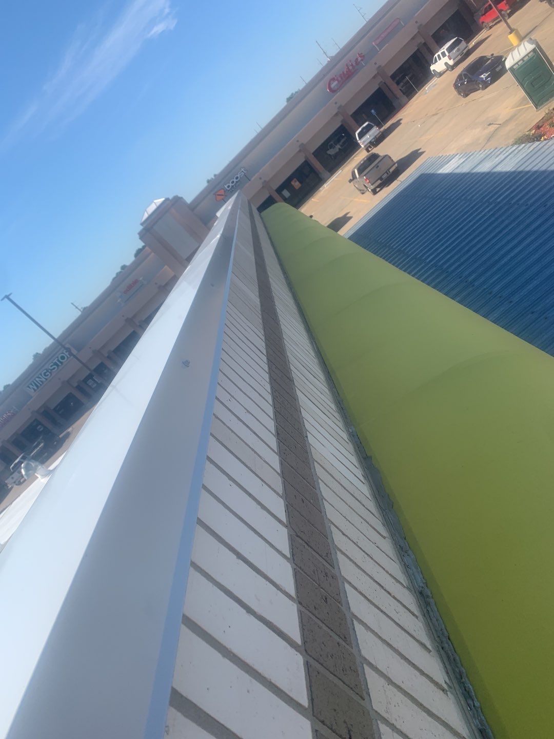 Commercial Roofing Installation using 50 mil PVC by Hostetler Roofing