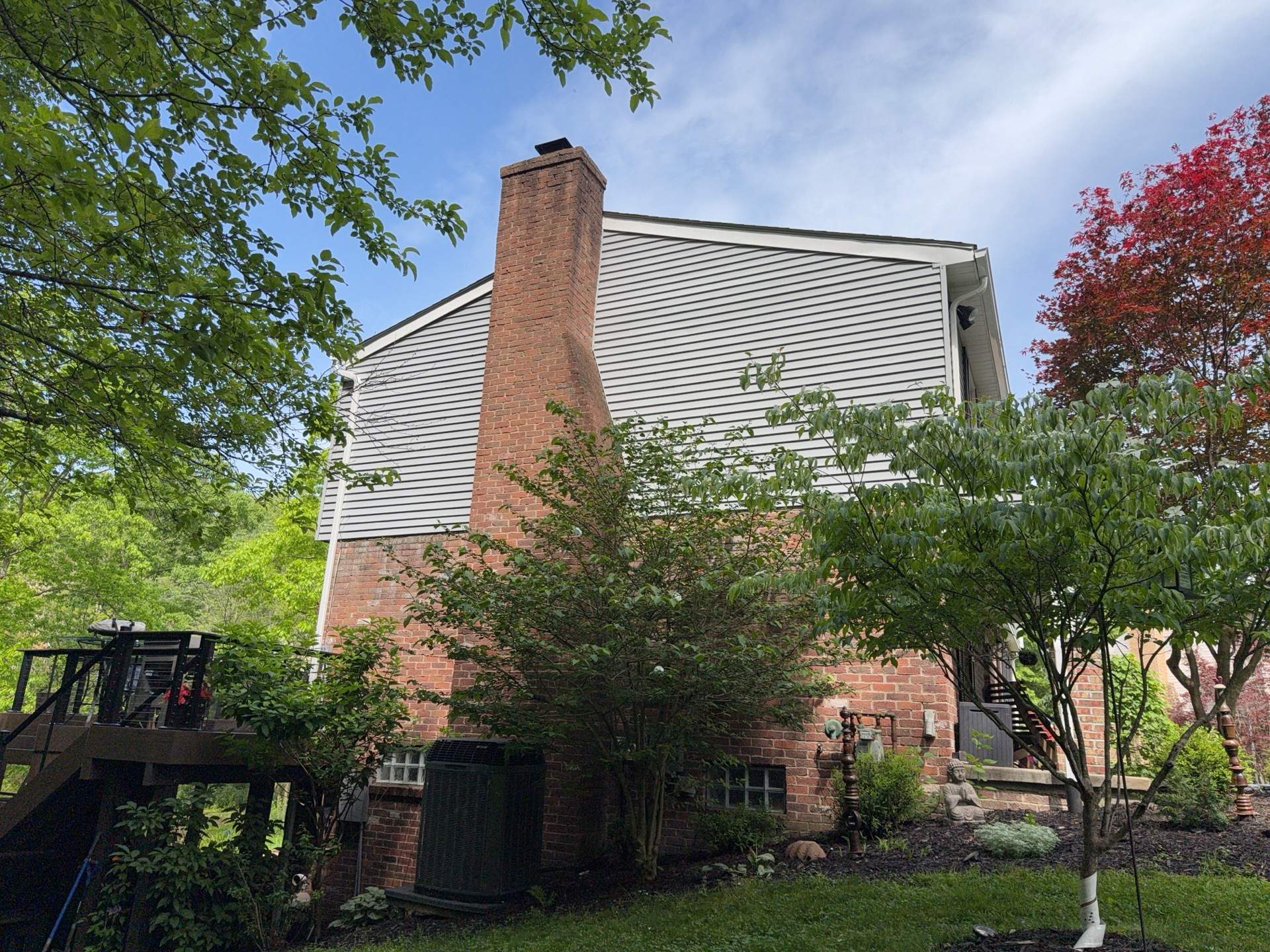Ascend Siding Replacement and Custom Cedar Porch Renovation in Allison Park by Ideal Siding Pittsburgh
