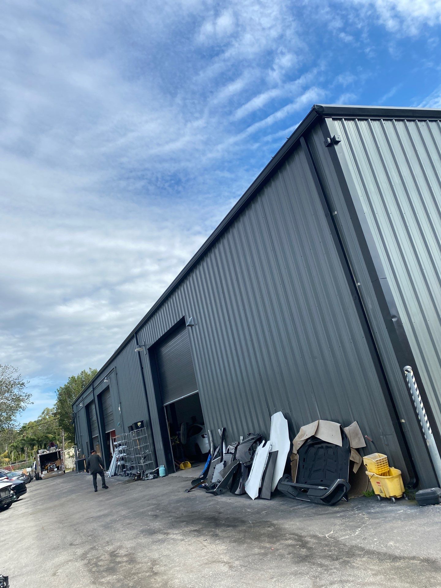 Commercial Black Gutters and Downspouts in Bonita Springs, FL  by Gutter Professors