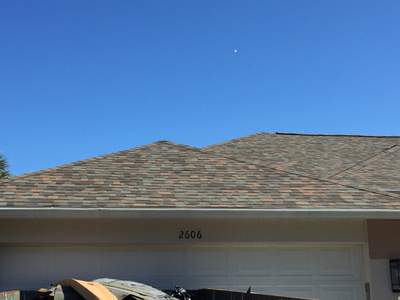 Owens Corning Copper TruDefinition Shingle Roof Replacement in Melbourne