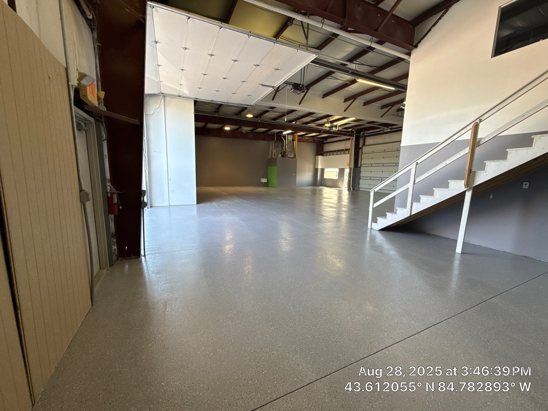 Project in Mt. Pleasant by Wise Coatings of Central Michigan