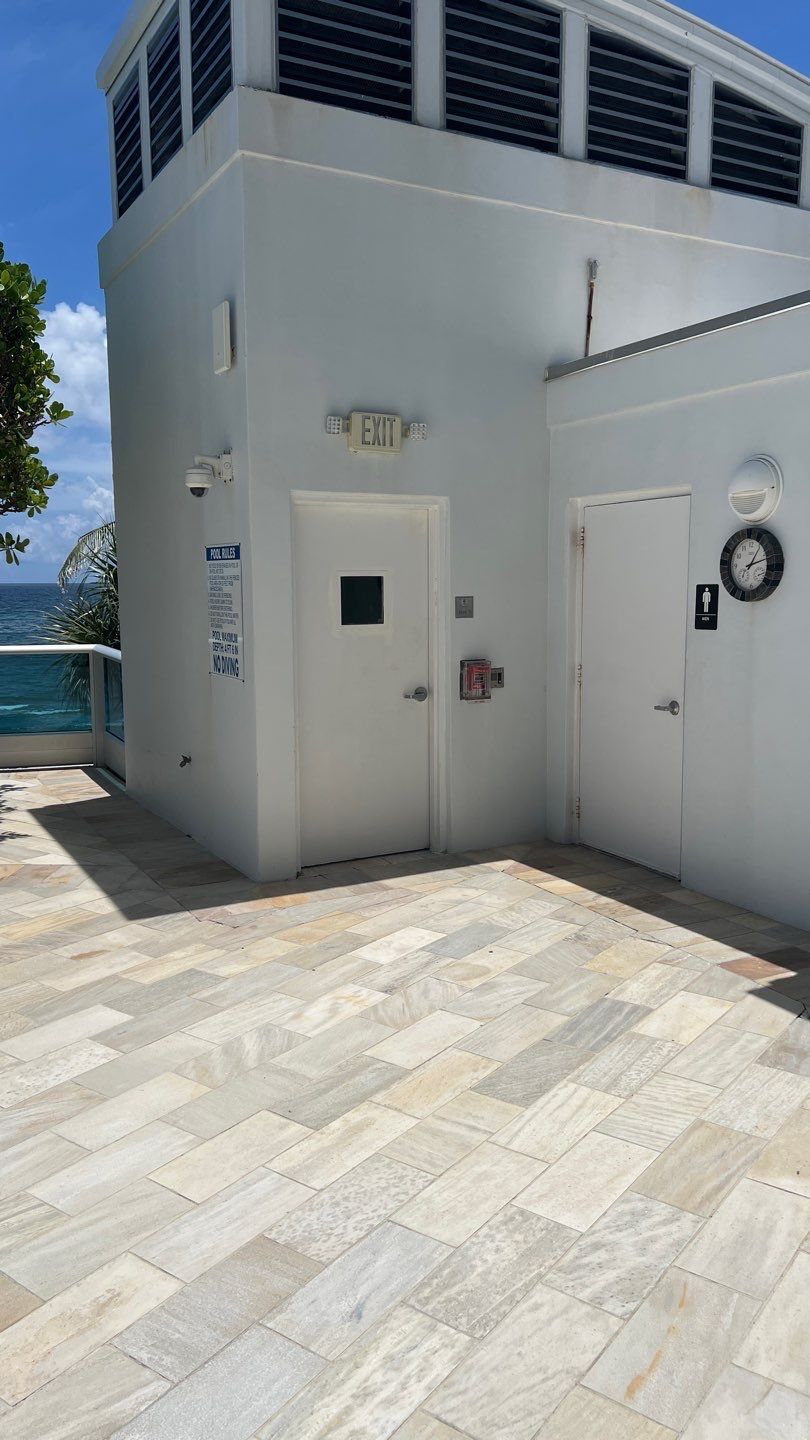 Commercial Stairwell Door Replacement & Hollow Metal Door Retrofit – Pompano Beach High-Rise by The Door Doctor of South Florida, Inc.