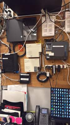 Structured cabling installation by CimaSolutions