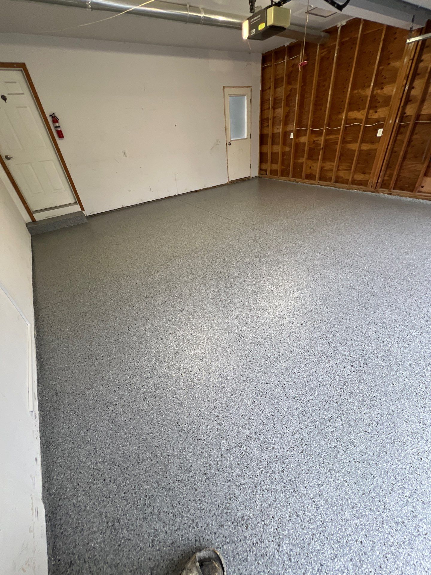 VIntage Silverado Garage Coating by NG Masonry & Construction LLC