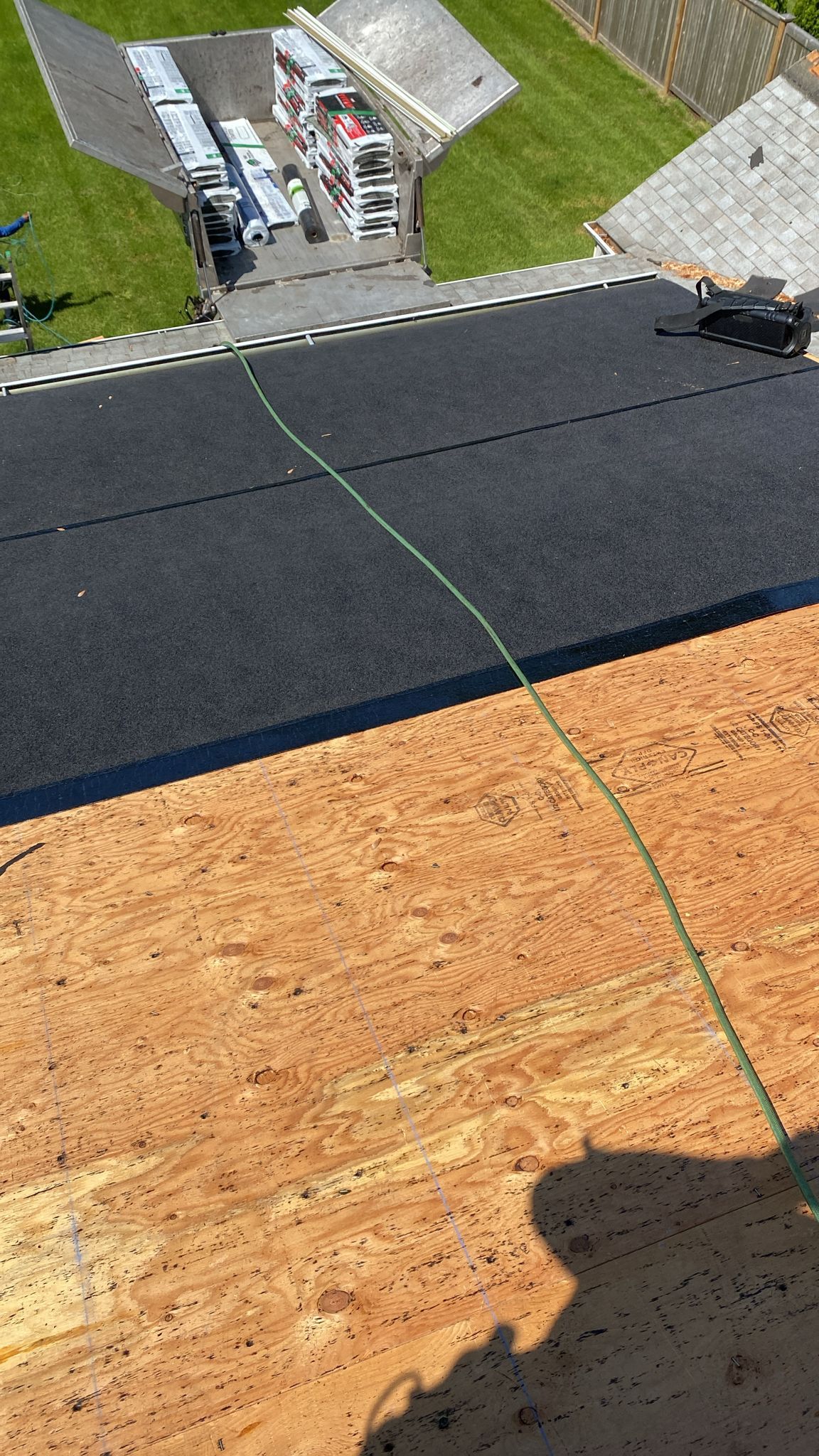 Residential Roofing Installation using Tamko Titan XT - Old English Pewter by A Plus Exterior