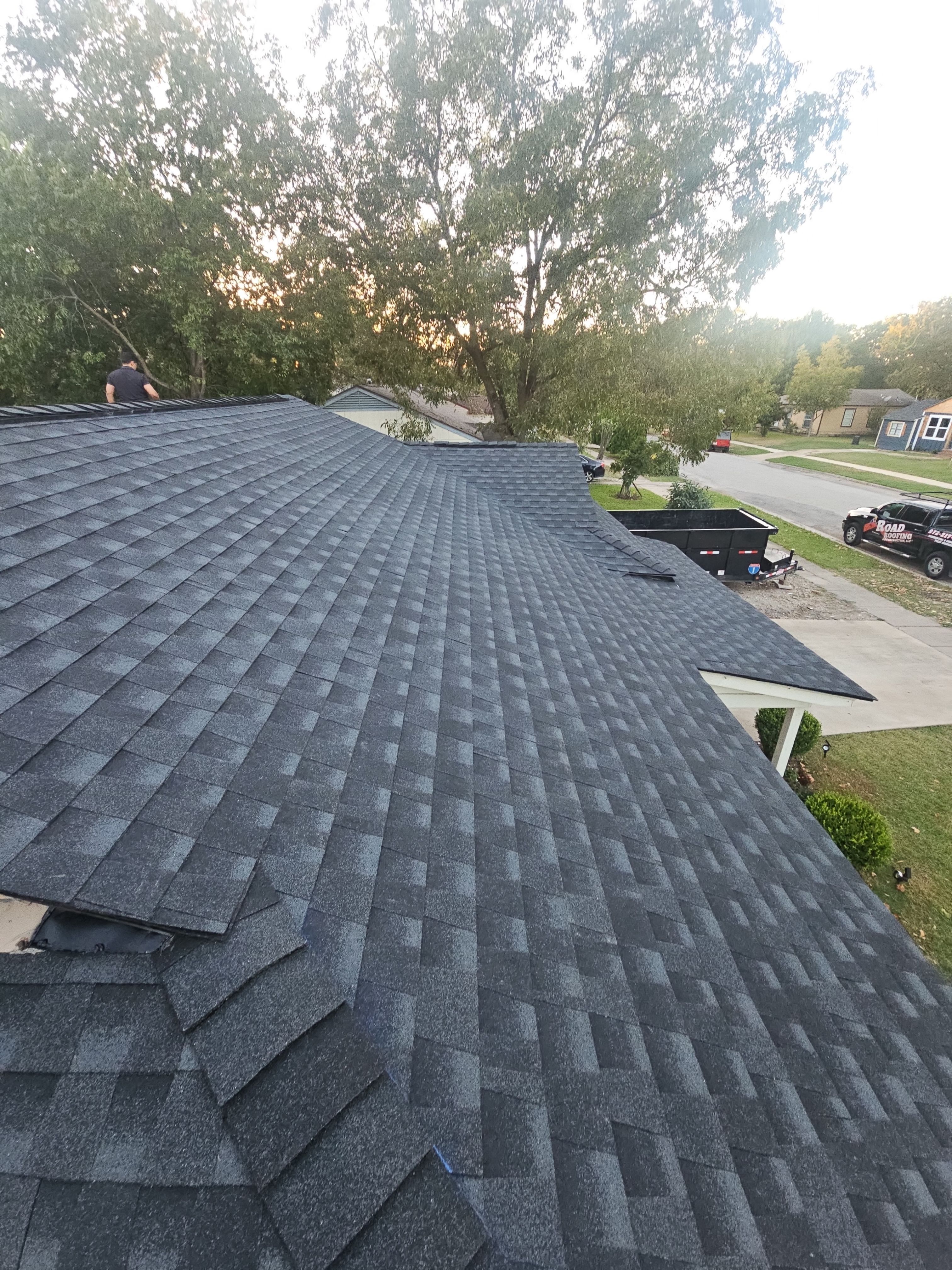 Class 3 GAF Roof Replacement & Ventilation Upgrade in Garland, TX by road roofing llc