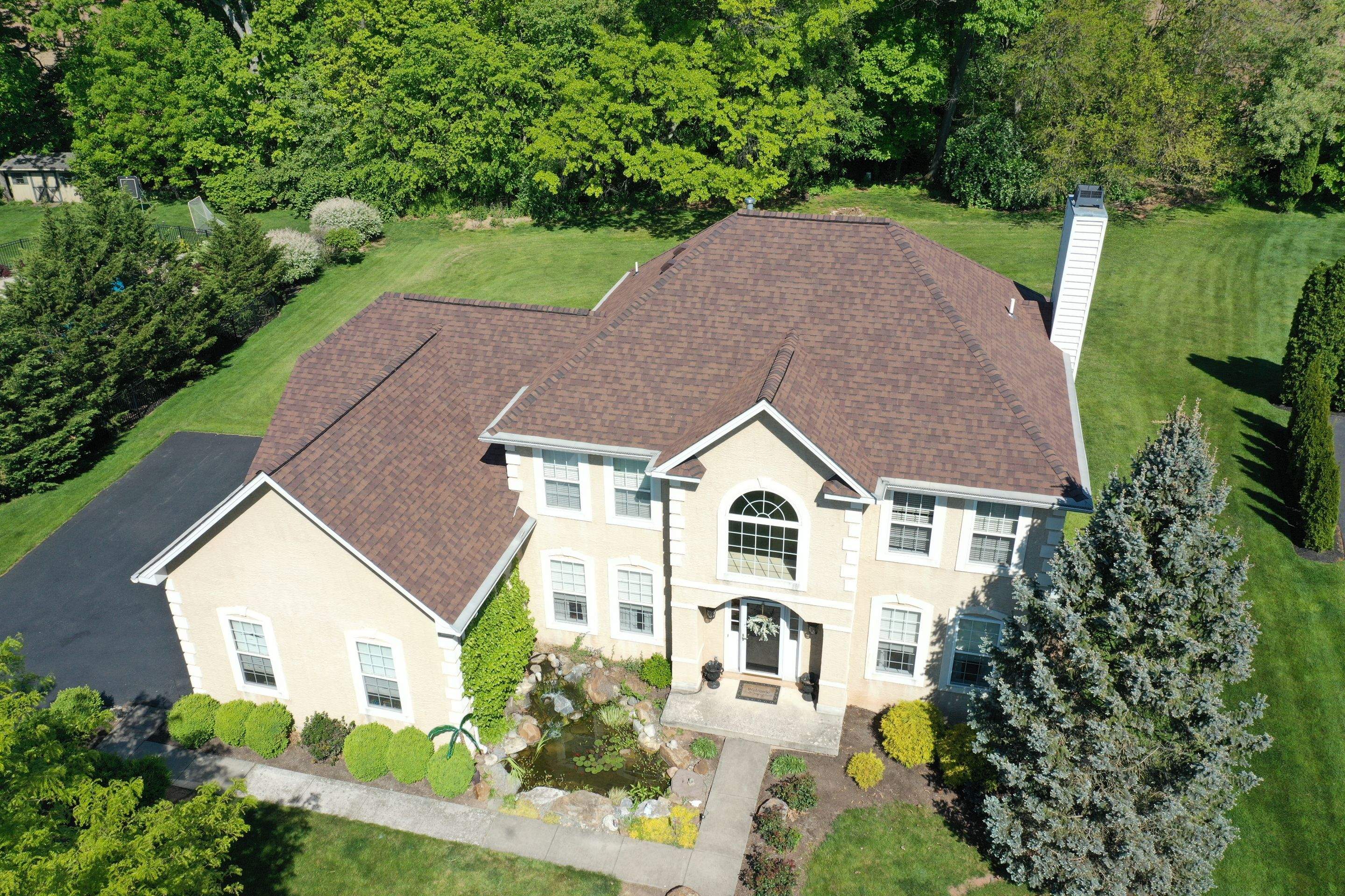Roofing Installation using CertainTeed Landmark - Burnt Sienna by Storm Guard of Ches-Mont PA