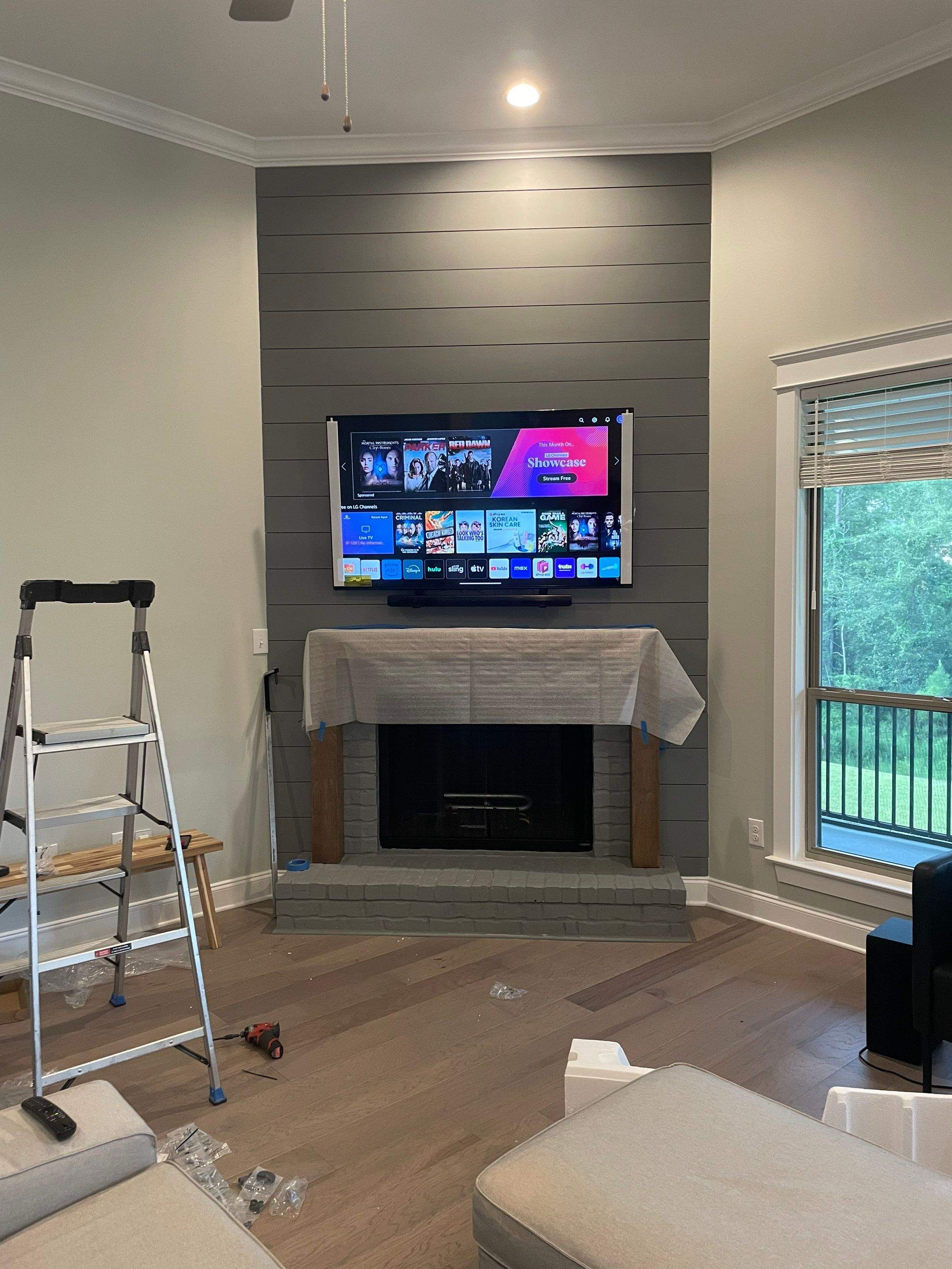 Interior Design Installation Support Portfolio by Hangman Mounting & Installation