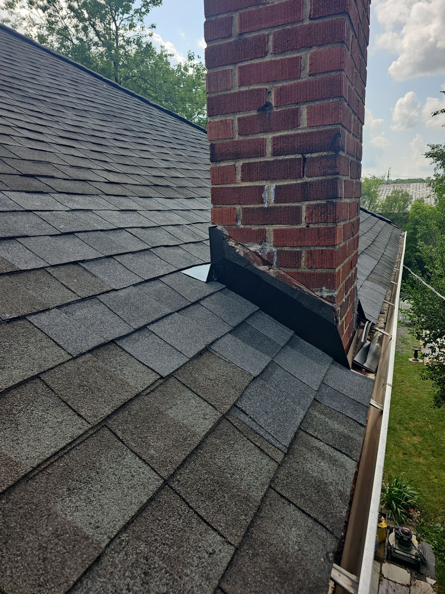 Roof Repair - Chimney and Vent Flashing by Winchester Roofing