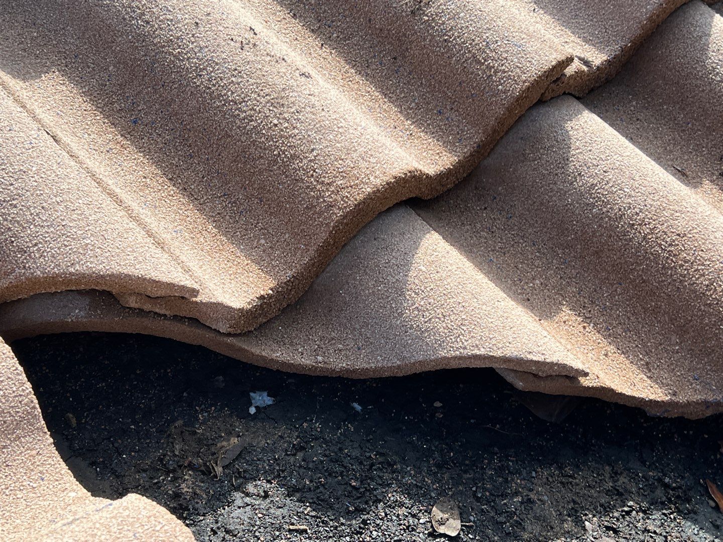 Concrete Tile Roof Leak Repair and Wood Decking Replacement in Parkland by Aastro Roofing