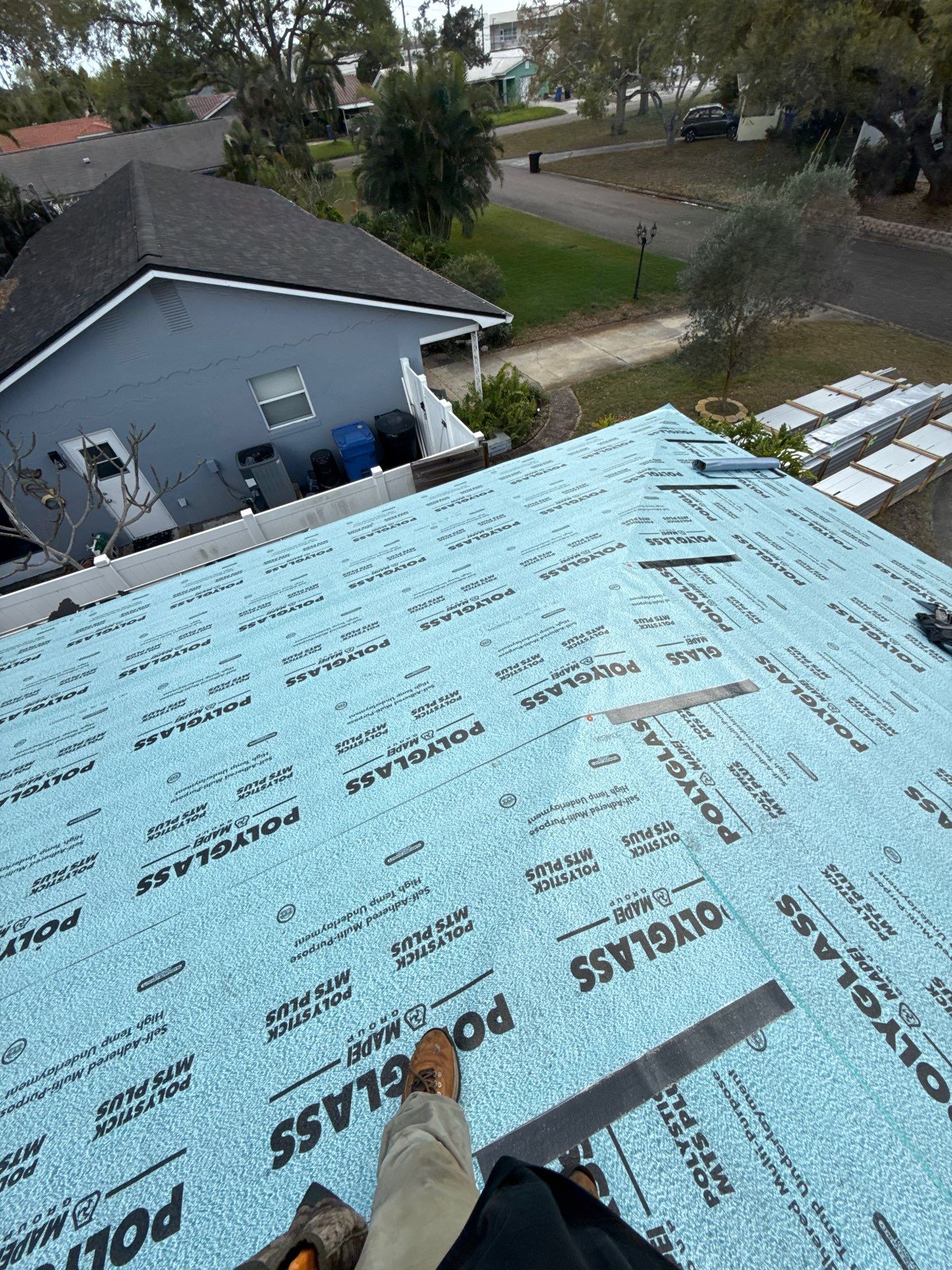 Project in St. Petersburg 33710 by Mitchell Roofing Company LLC