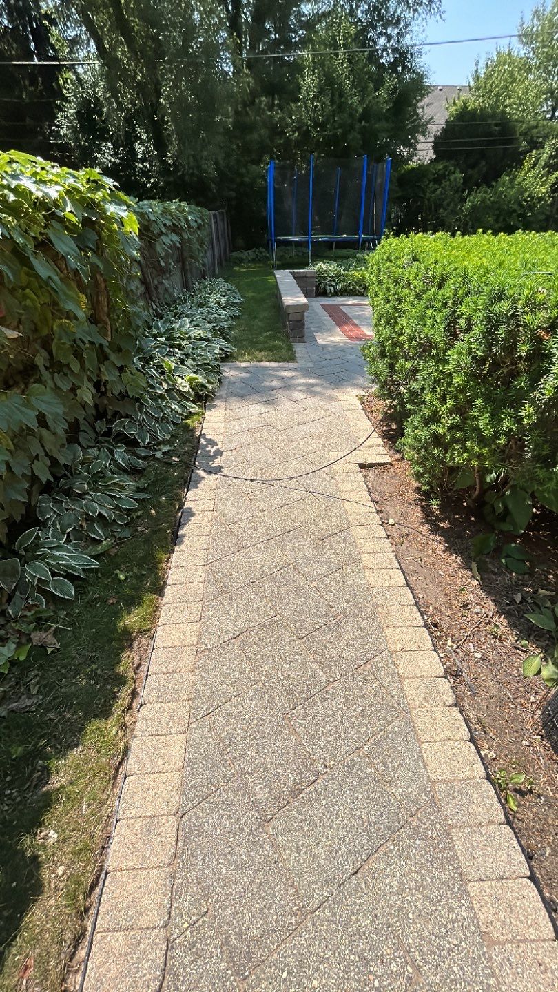 Brick paver clean, sand and seal.  using Surebond SB-1300 by Northern Power Washing LLC.