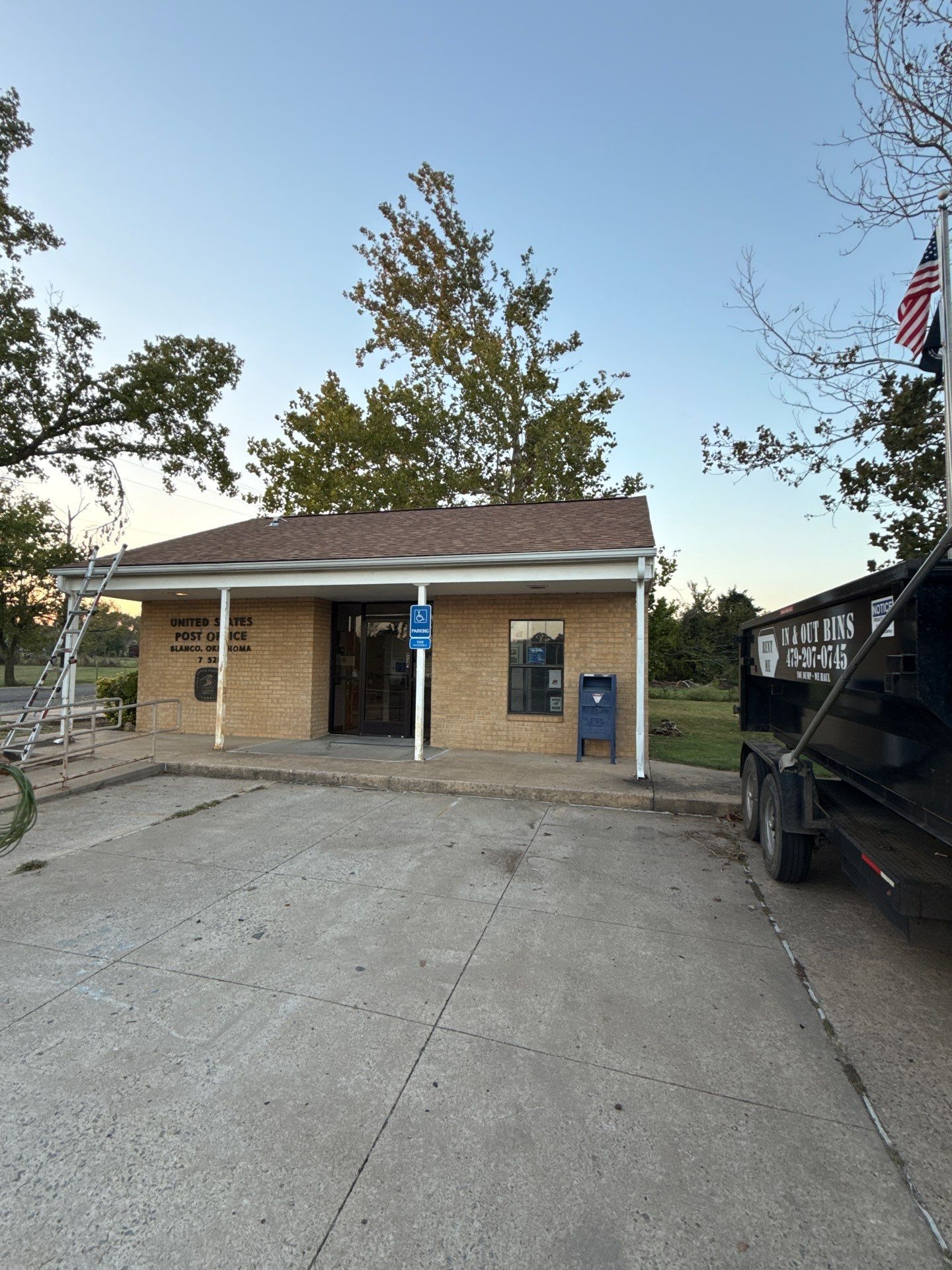 Blanco, OK USPS Roof replacement by In & Out Construction & Remodeling, LLC