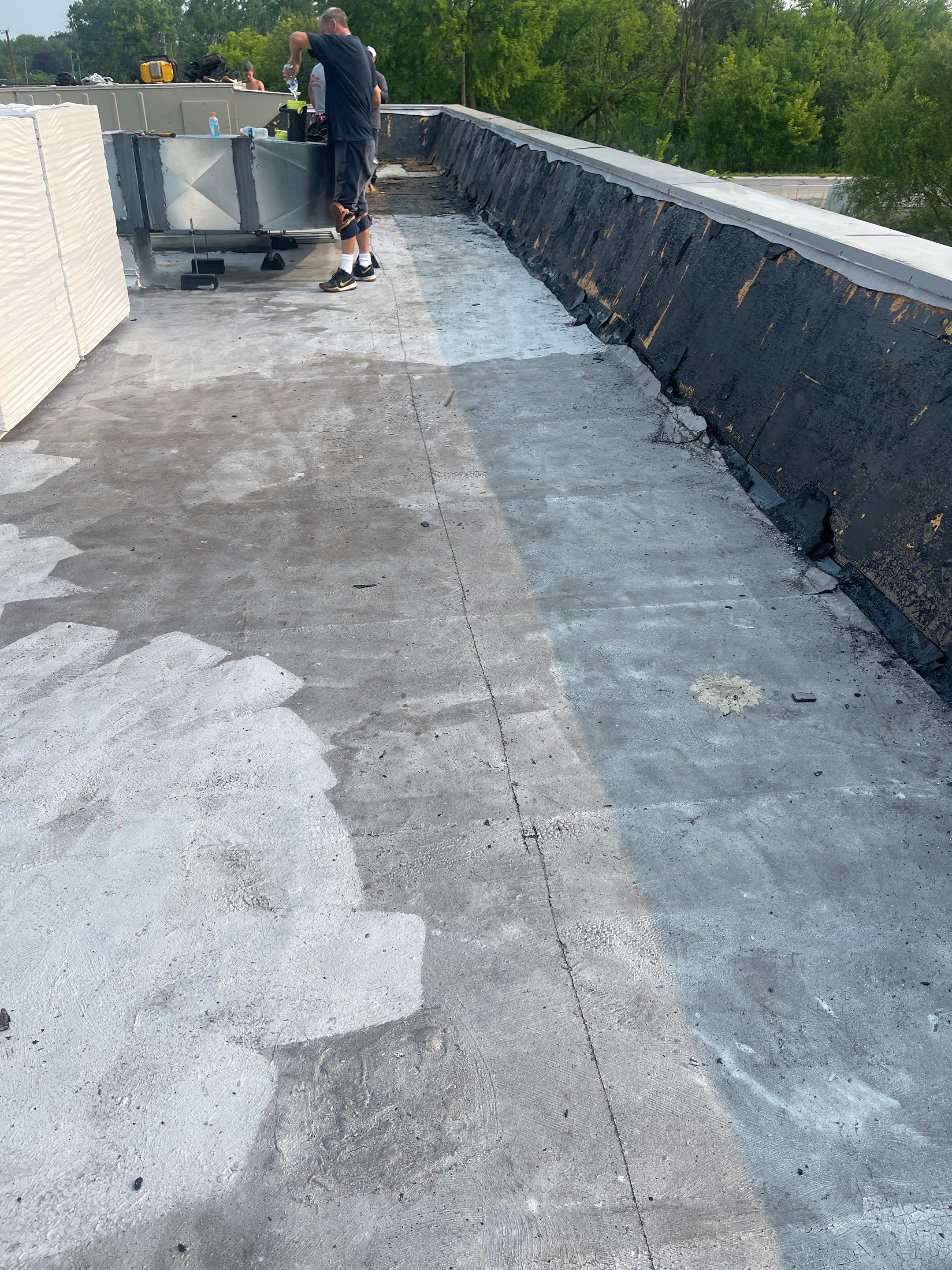 Commercial Roofing Installation using EPDM by JNR Roofing LLC