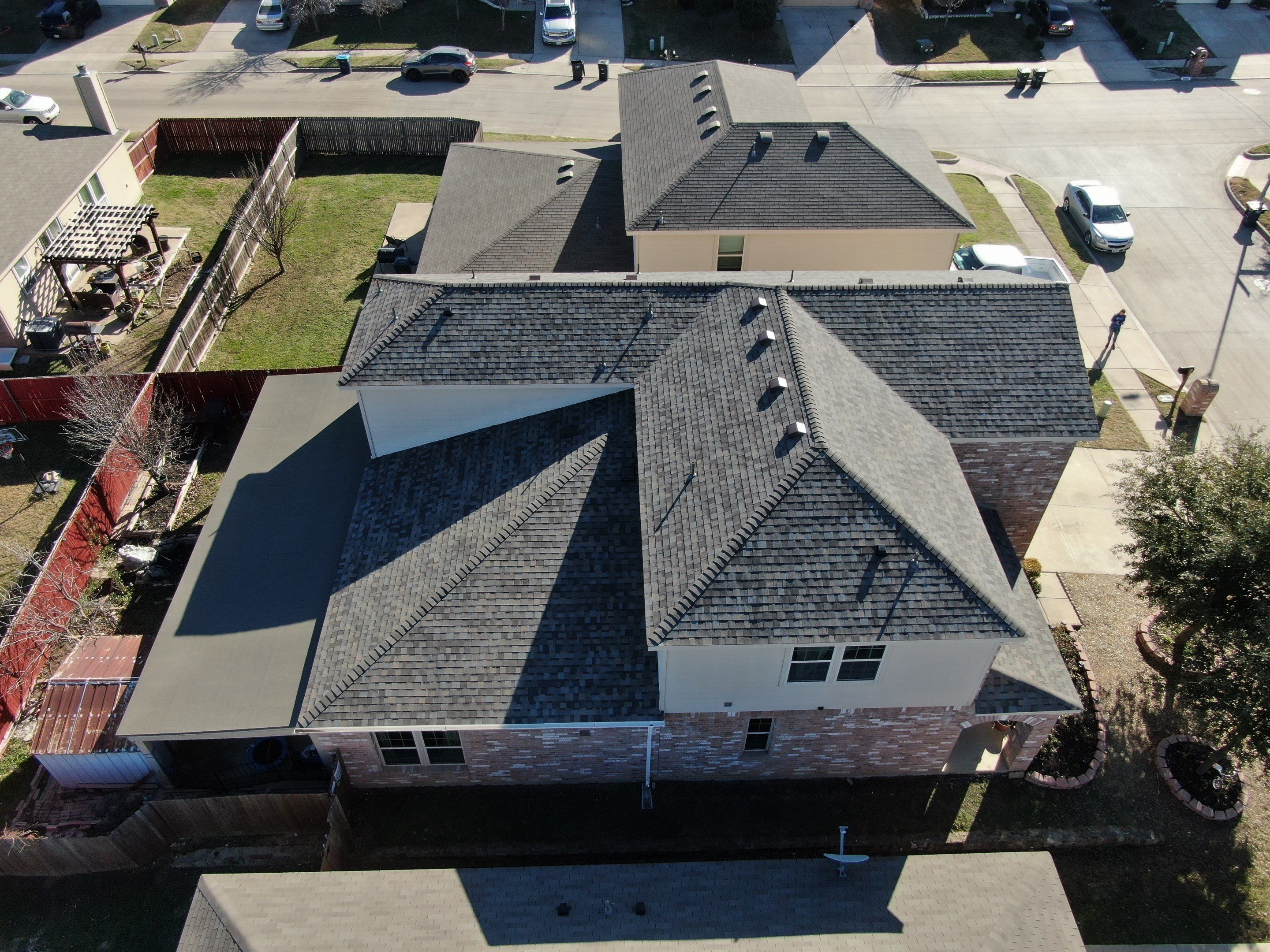 Upgraded roof to class 4 hail impact resistant by Becker Roofing and Exteriors