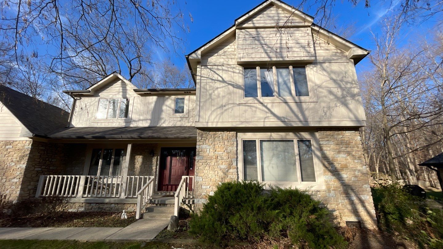 Seabreeze Roof Replacement, Exterior Siding and trim repairs and paint by 317 Roofing & Restorations