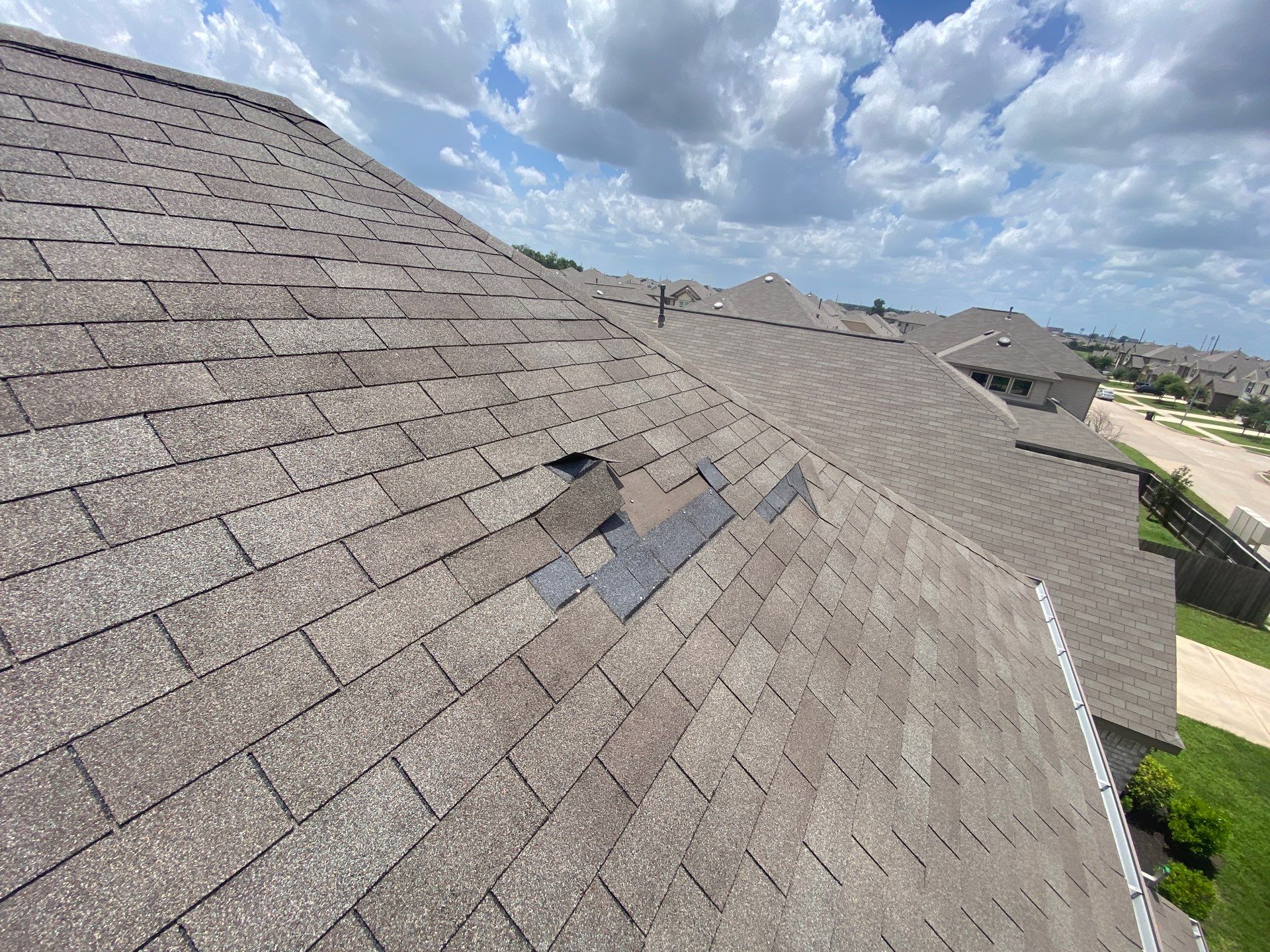Residential Roofing Repair using Owen's Corning Duration (Lifetime) Shingles by Roof Repair Company