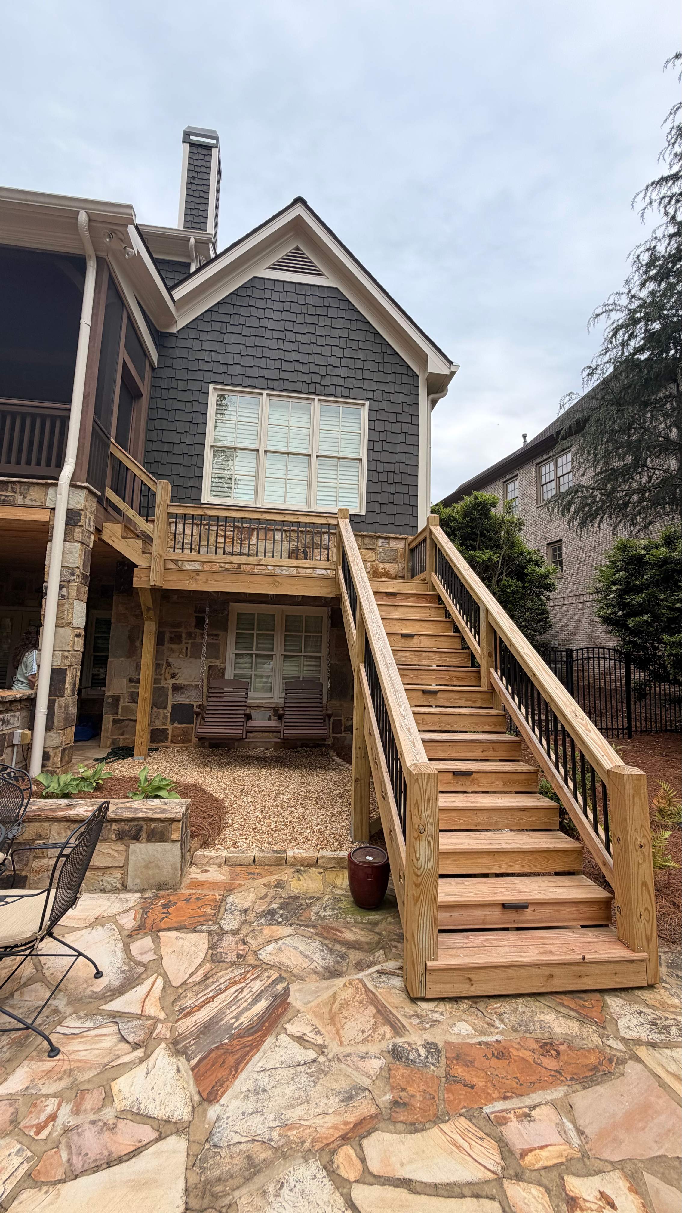 Comprehensive Interior and Exterior Painting With Custom Deck Staining by Swift Home Renovations