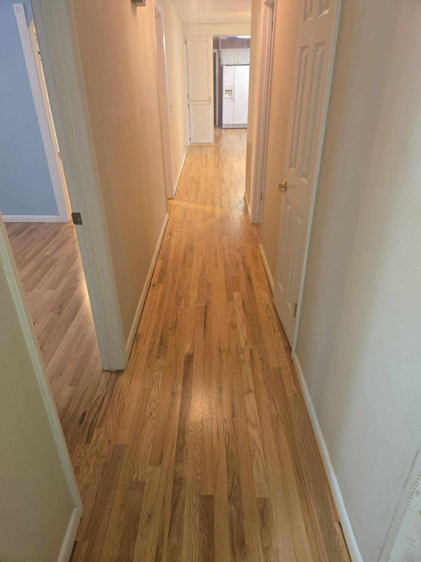 Natural Satin Refinish  by Footprints Floors of Nashville