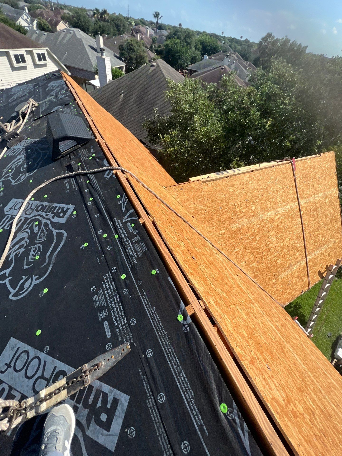 Steep and High...Let's get It! by Bayfront Roofing and Construction