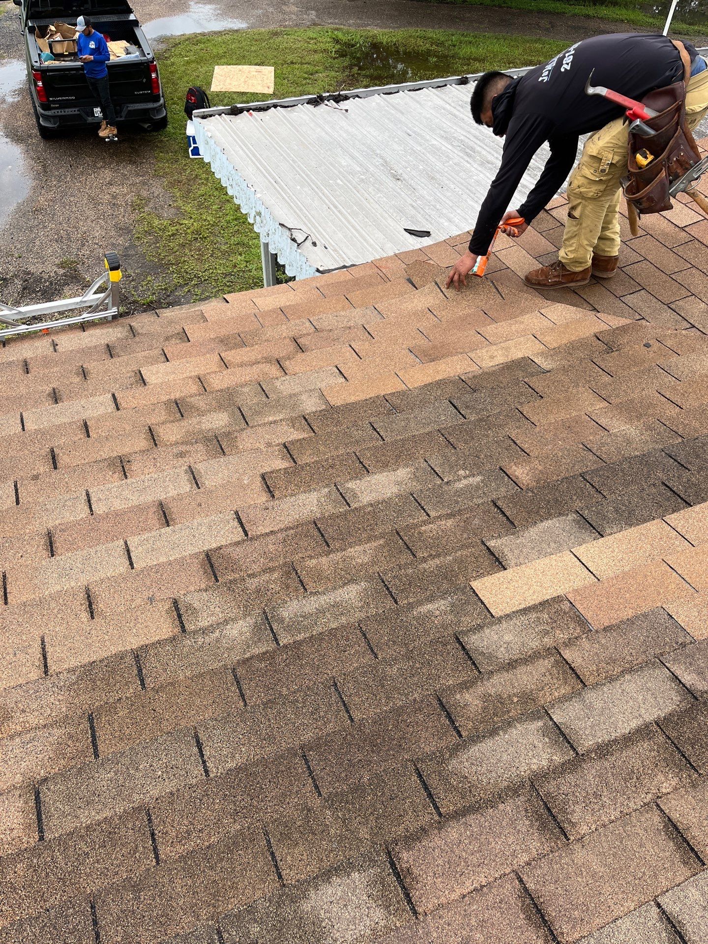 Residential Roofing Repair using Owen's Corning Duration (Lifetime) Shingles by Roof Repair Company