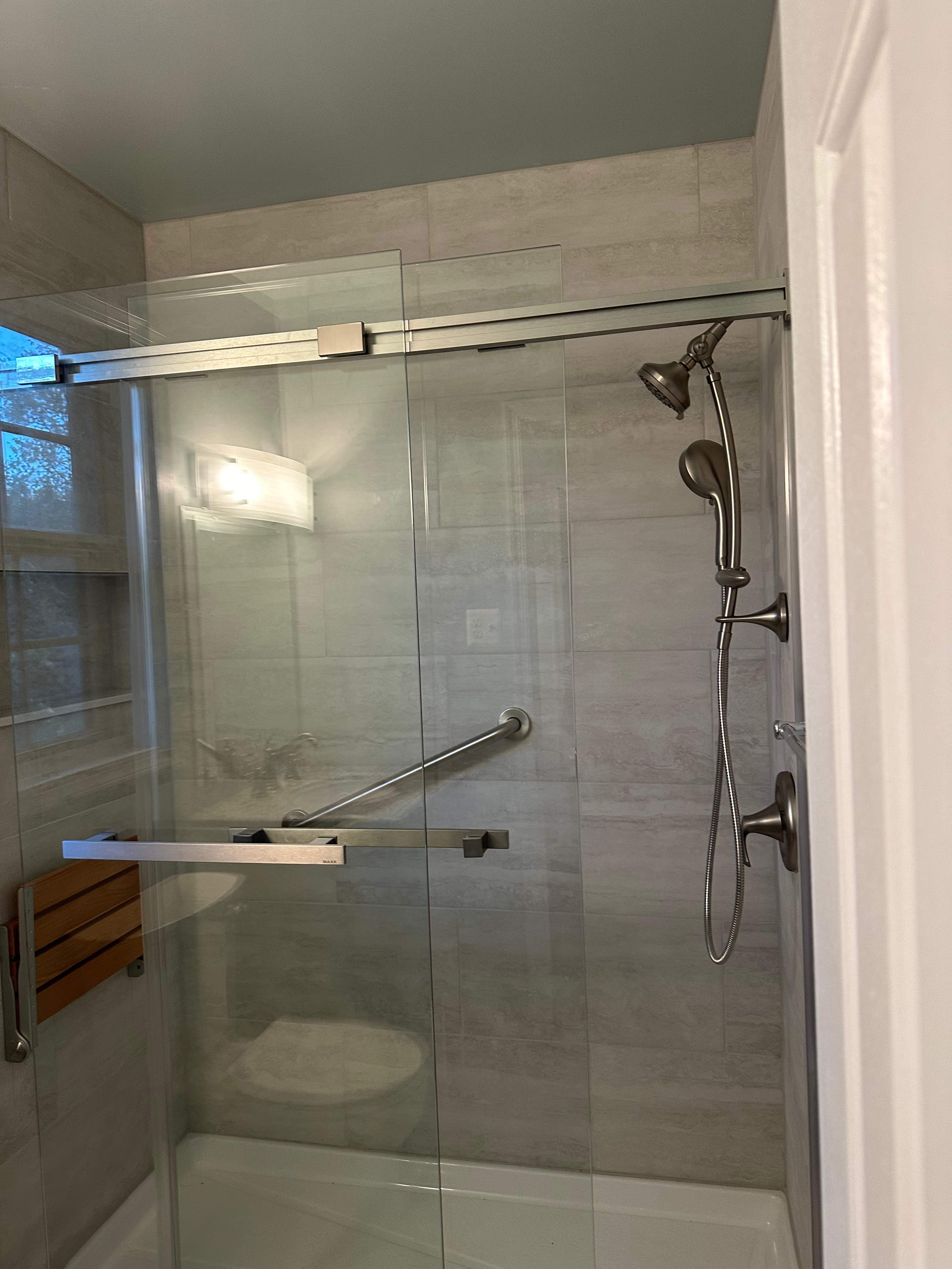Primary Bathroom Shower Remodel - Laurel, MD by Remodel Now