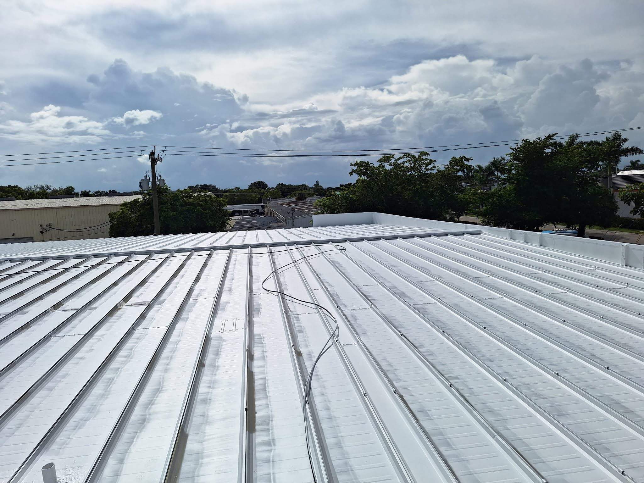 17,576 Sq Ft - Standing Seam Coated in Naples, FL by Southern Roof Solutions