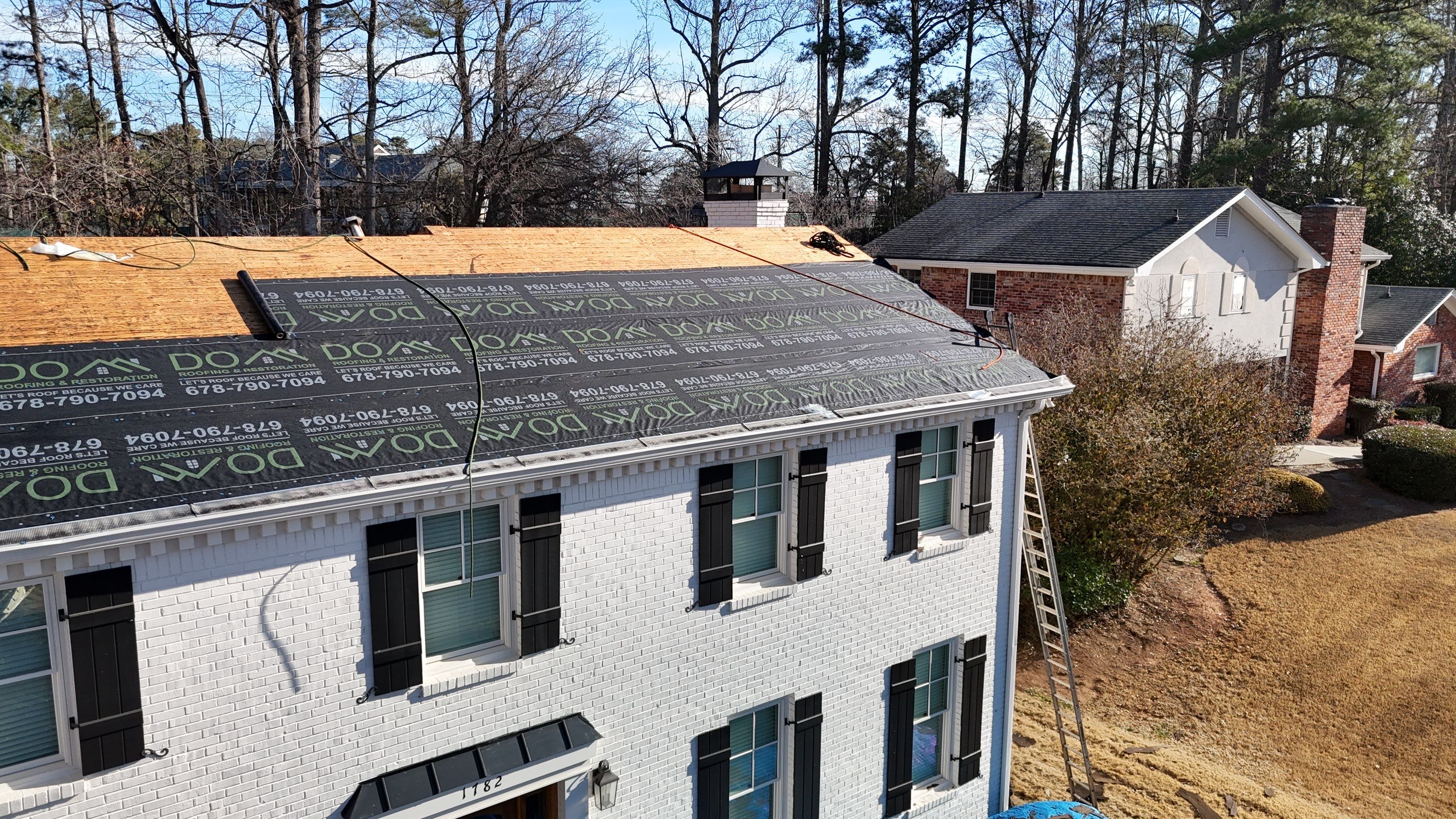  Ball Mill Court Dunwoody Roof Replacement by Dom Roofing & Restoration