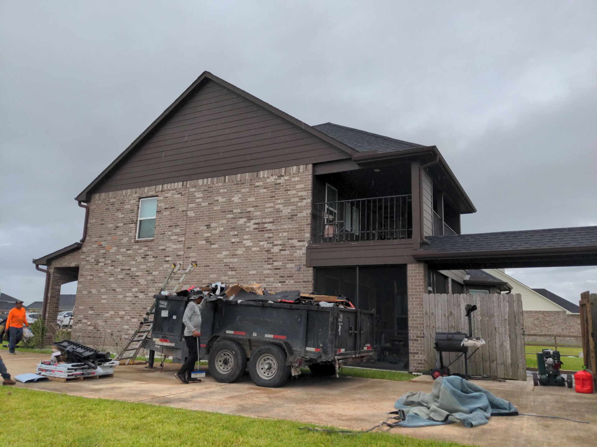 Project in Needville by Roof Guard And Construction