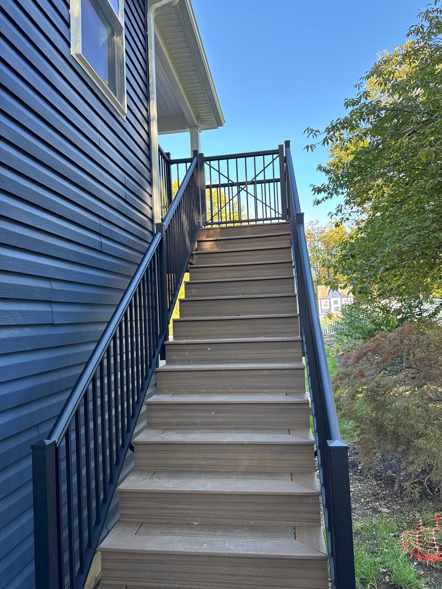 Two-Story Residential Addition and New Garage in Hummelstown by Esh Builders