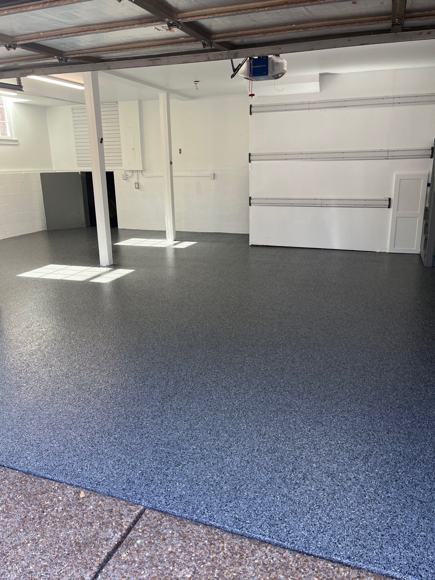 Garage Floor Coating using Nightfall by My Garage Floor Guys