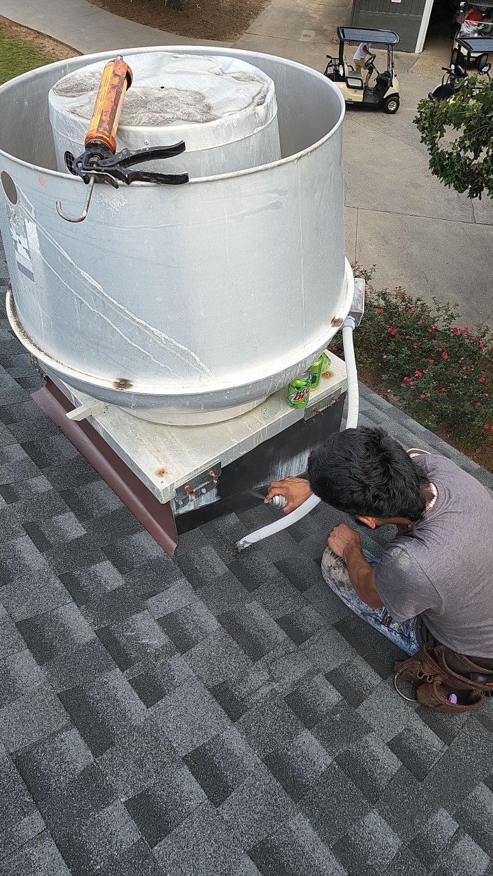 Country Club Roofing Installation by Reset Roofing