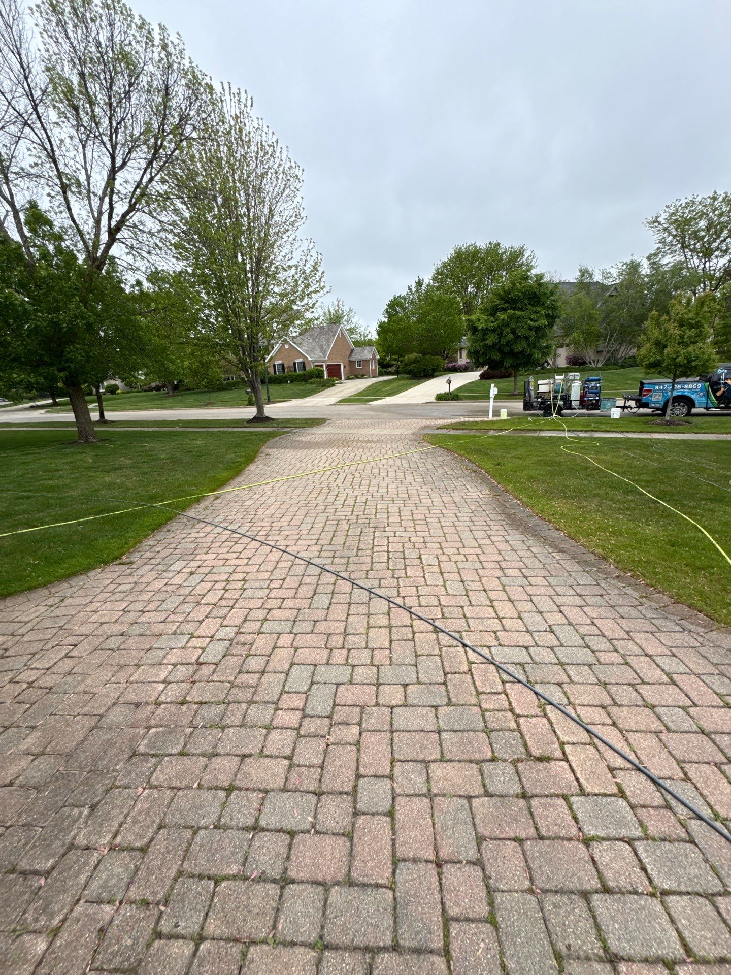 Project in Libertyville by Simmons Power & Soft Washing