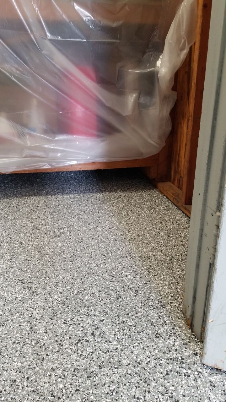 Dover Firehouse with their new Smoke Floor! by Spectrum Painting, LLC