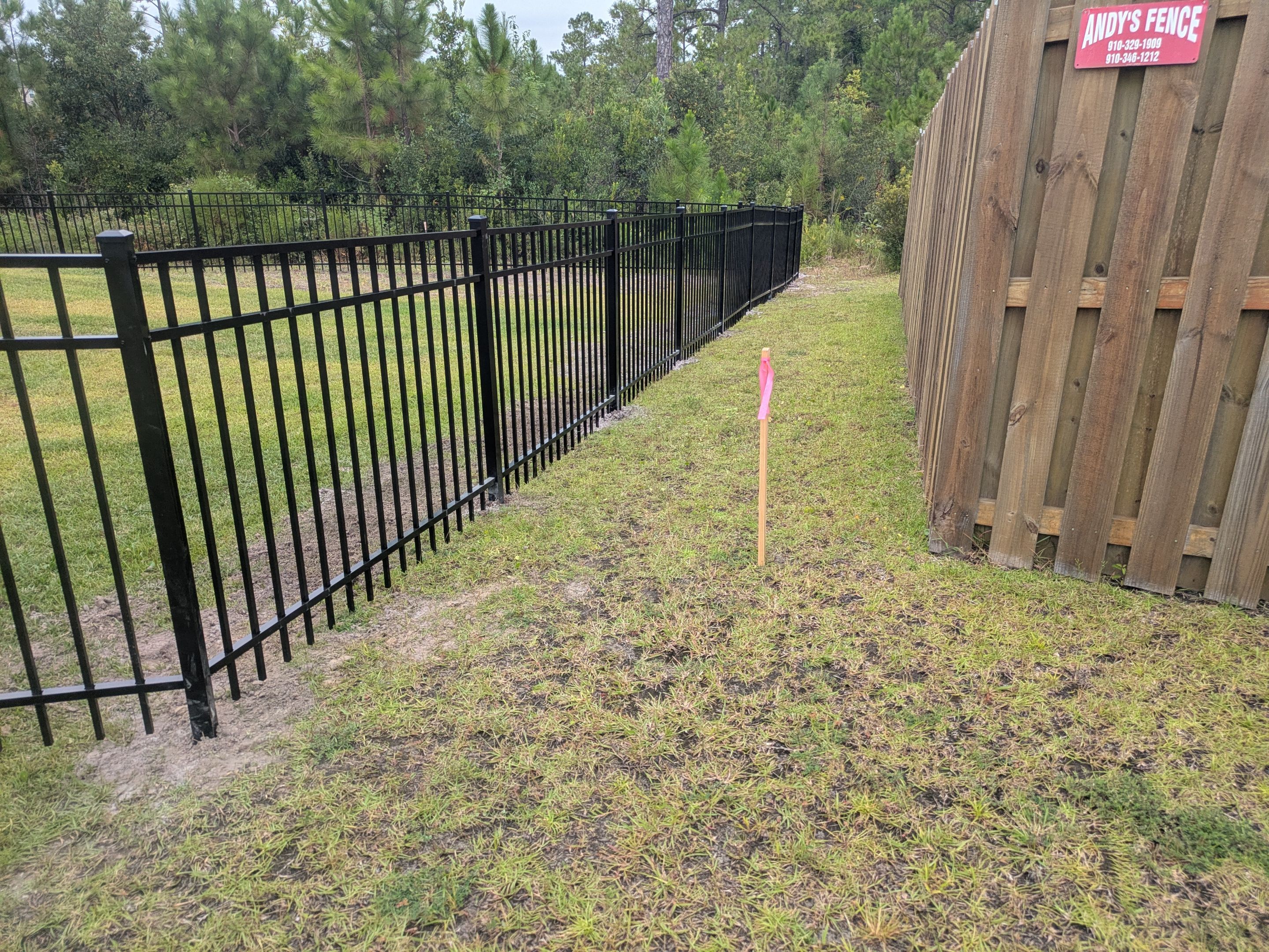 Sterling Aluminum Project in Sneads Ferry by Superior Fence and Rail