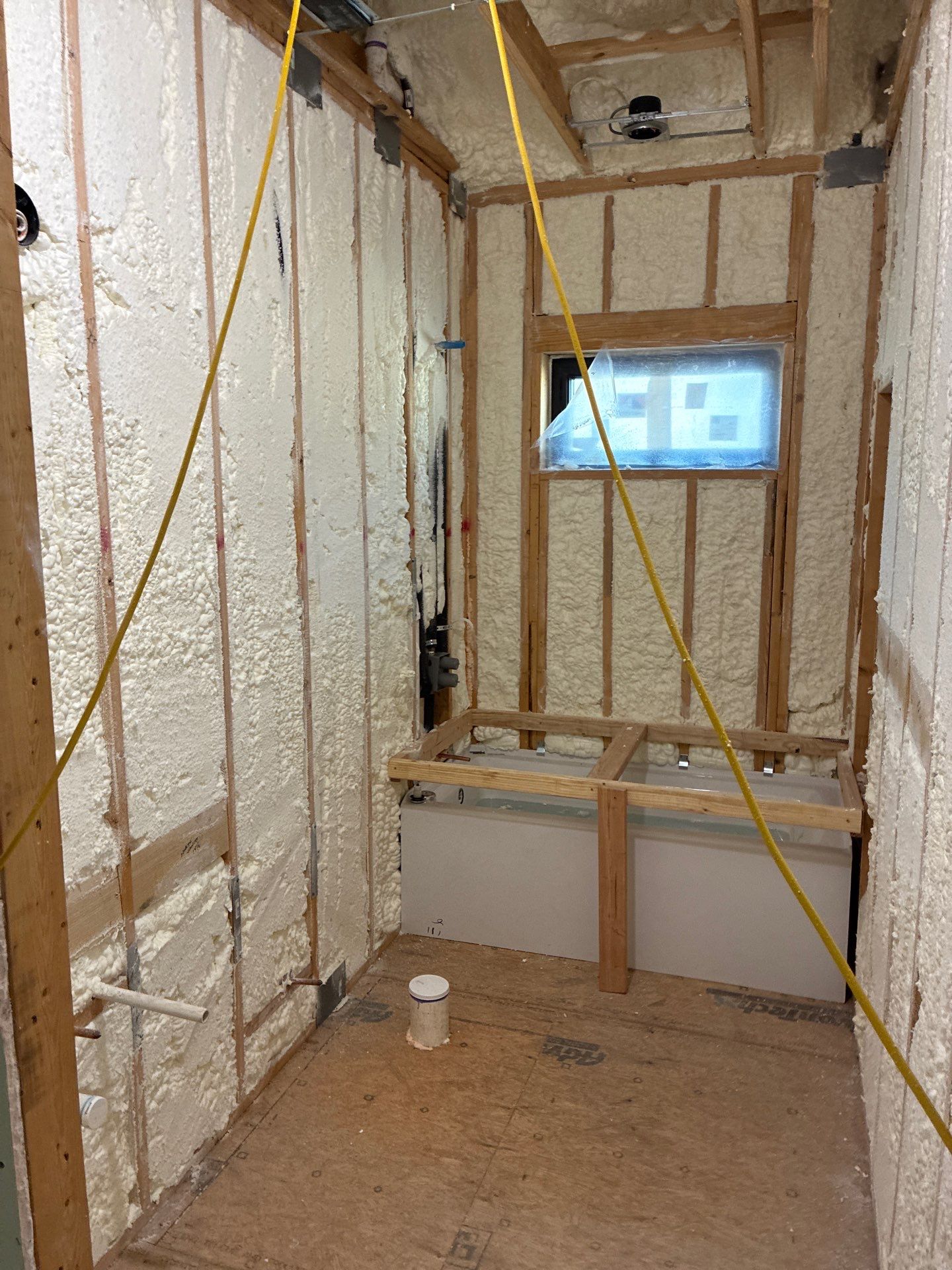 Fully encapsulated Dallas custom home  by Apex Insulation Solutions