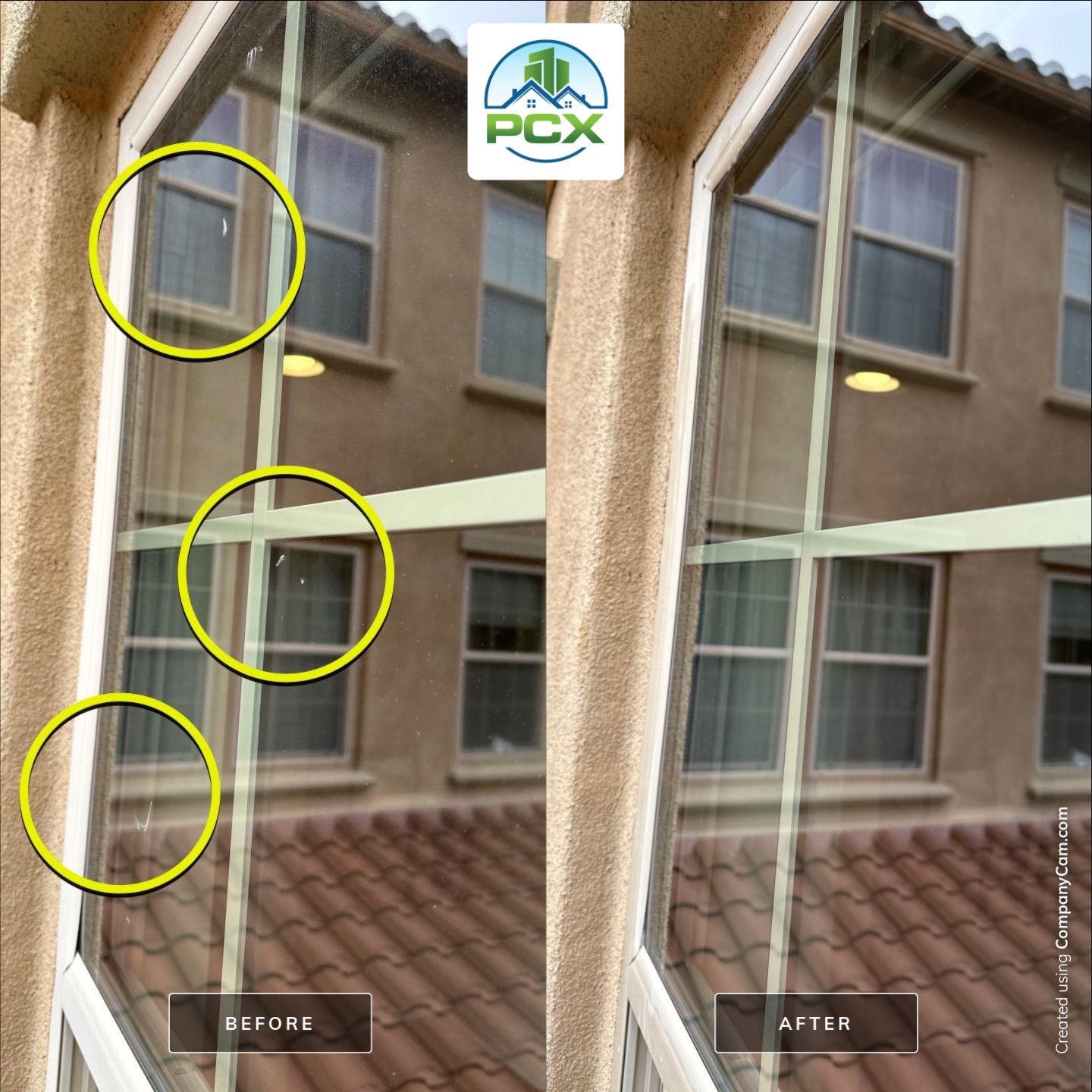 Traditional window cleaning in Orange County by Property Cleaning Experts, LLC