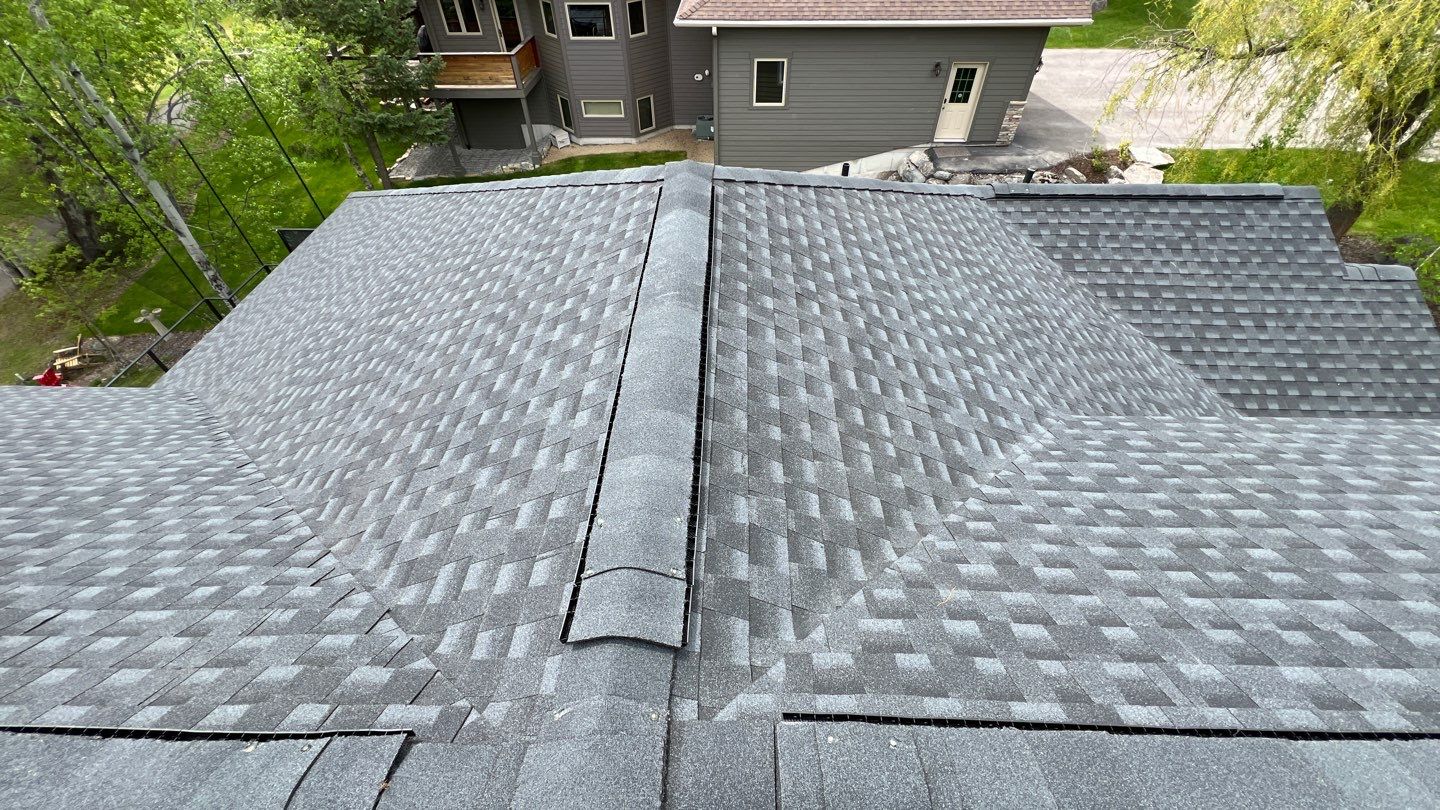 GAF HDZ Charcoal Roof Replacement  by Montana Roofing Solutions