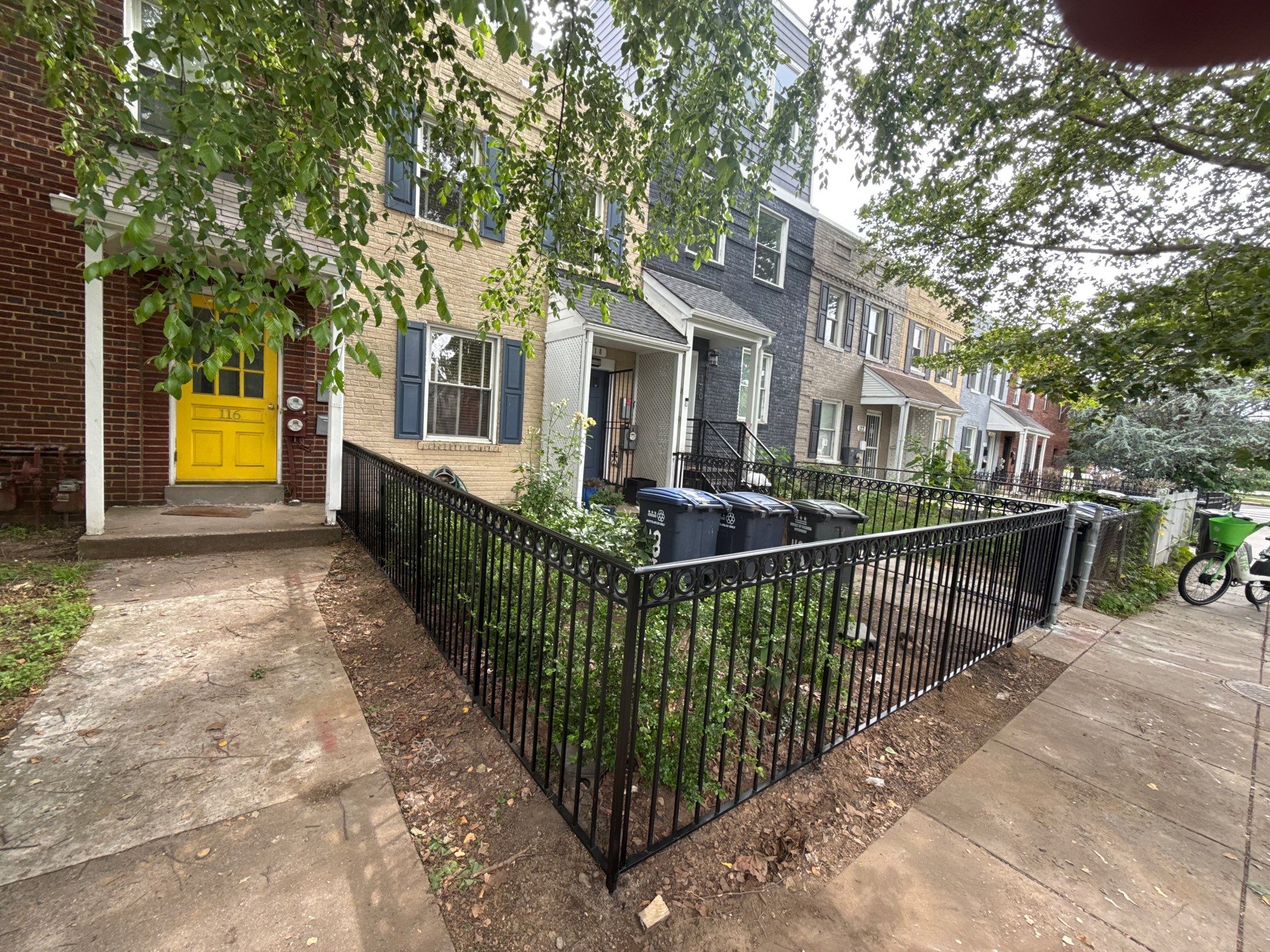 Custom Iron Fencing & Pet-Safe Gate Installation in Washington, DC. by Capitol Iron Works