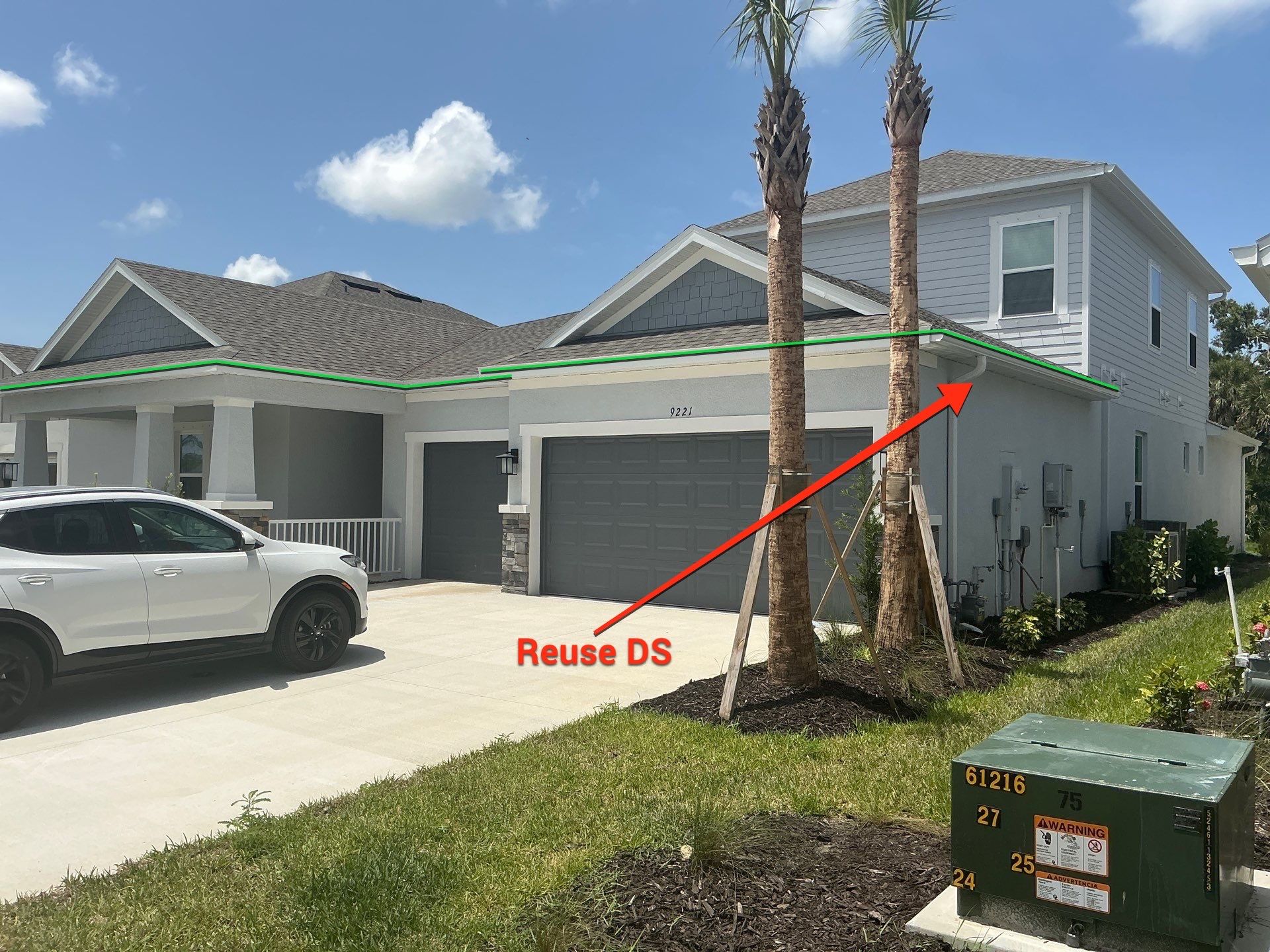 Downspout Repair and Replacement in Sarasota FL by Gutter Professors