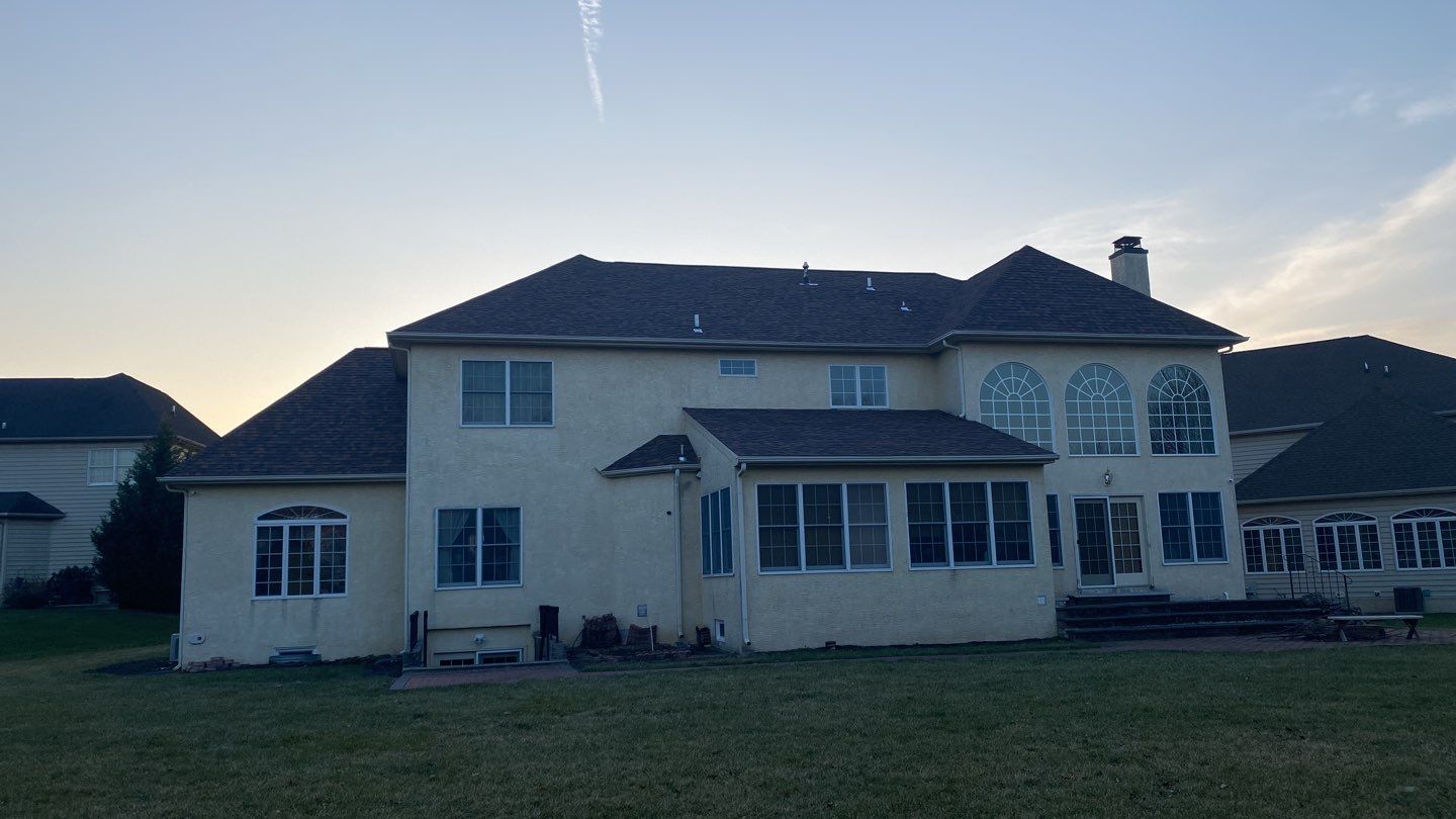 Roofing Installation using CertainTeed Landmark Pro - Max Def Burnt Sienna by Storm Guard of Ches-Mont PA