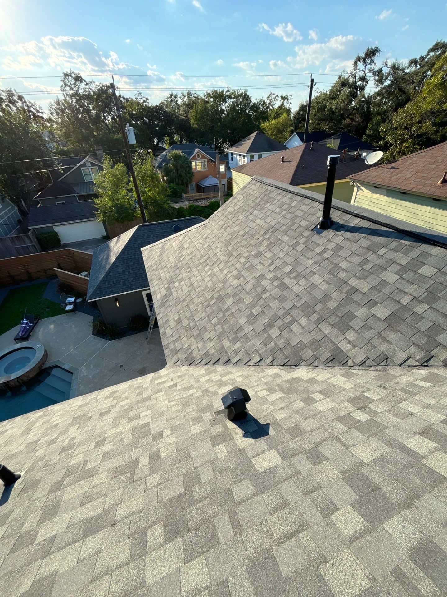 Residential Roofing Repair using Owen's Corning Duration (Lifetime) Shingles by Roof Repair Company