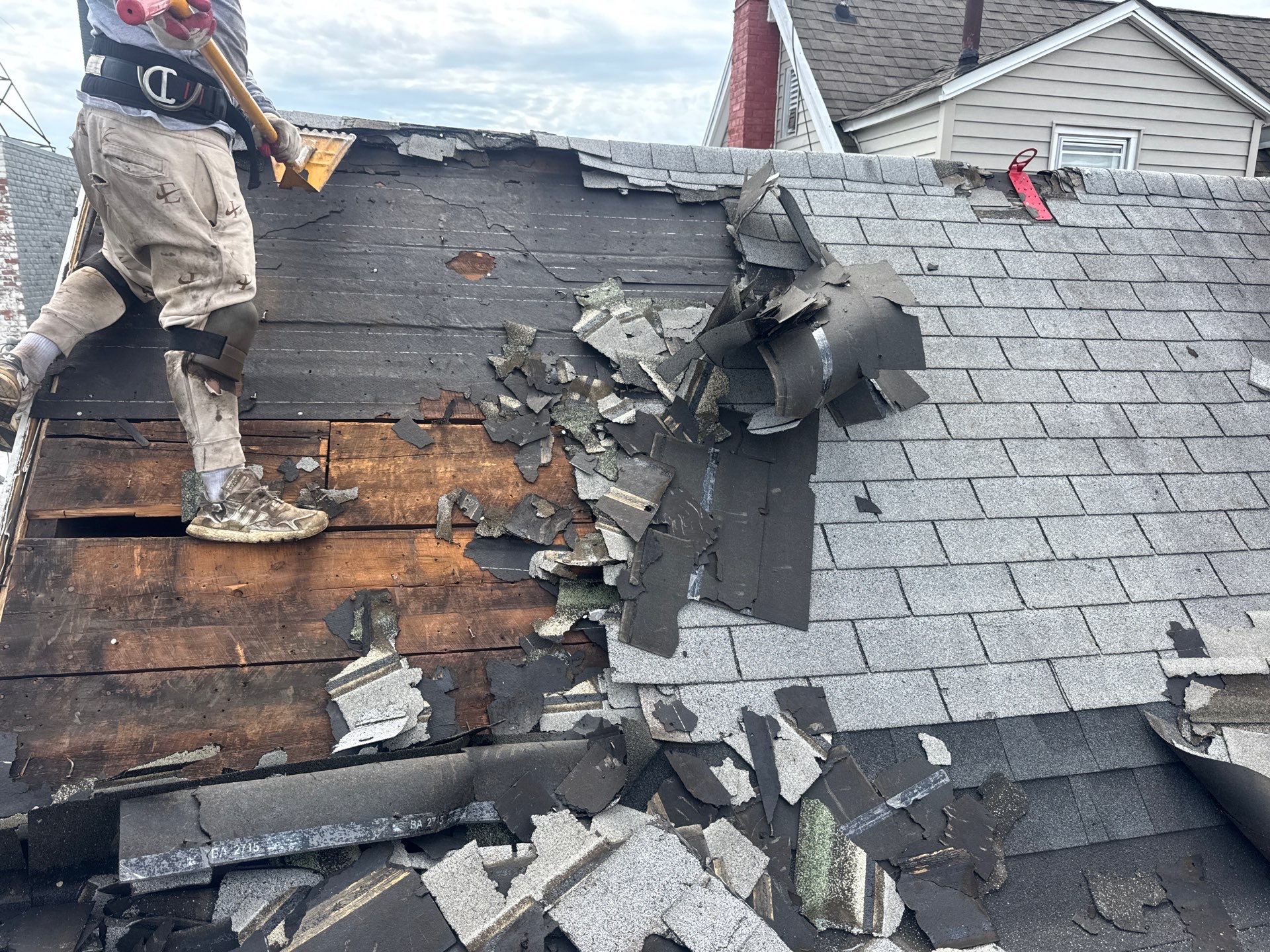 Full Residential Roof Replacement and Decking Repair in East Newark by AVEQOR
