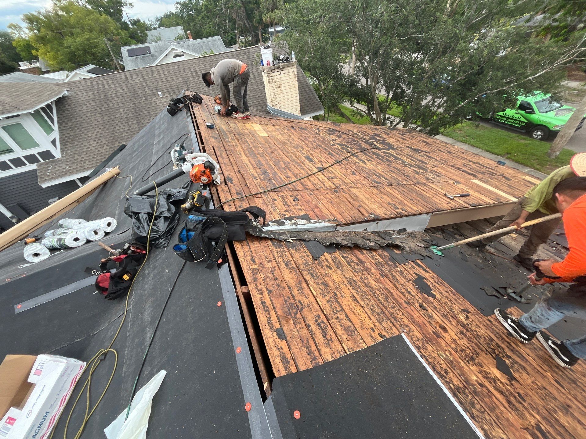 Project in St. Petersburg 33704 by Mitchell Roofing Company LLC 