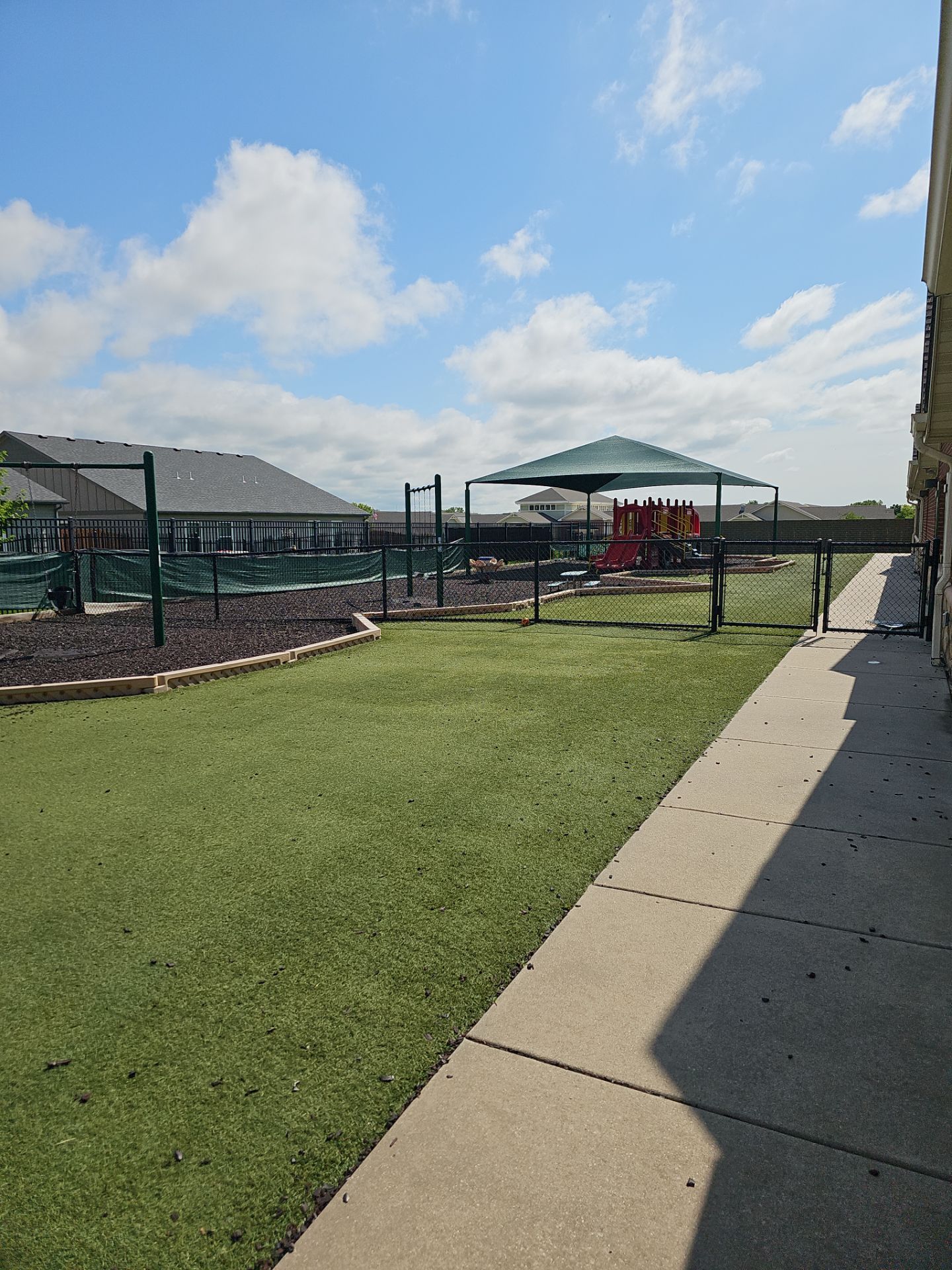 Primrose of East Wichita Daycare Playground Renovation by Southwest Greens Midwest