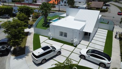 Metal Roof - Galvalume - Regal White