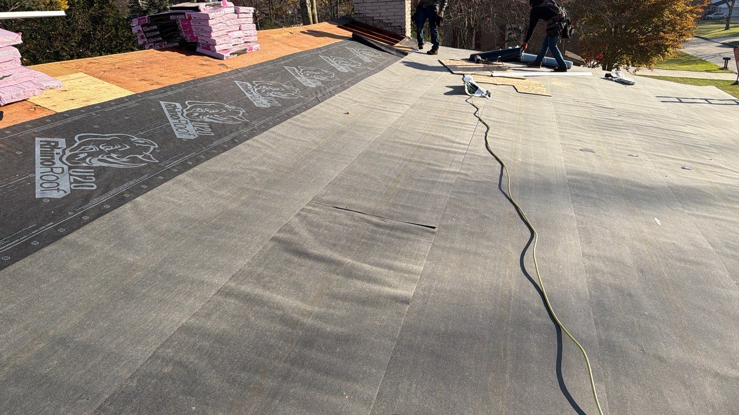 Roof Replacement using Owens Corning Onyx Black by 180 Contractors